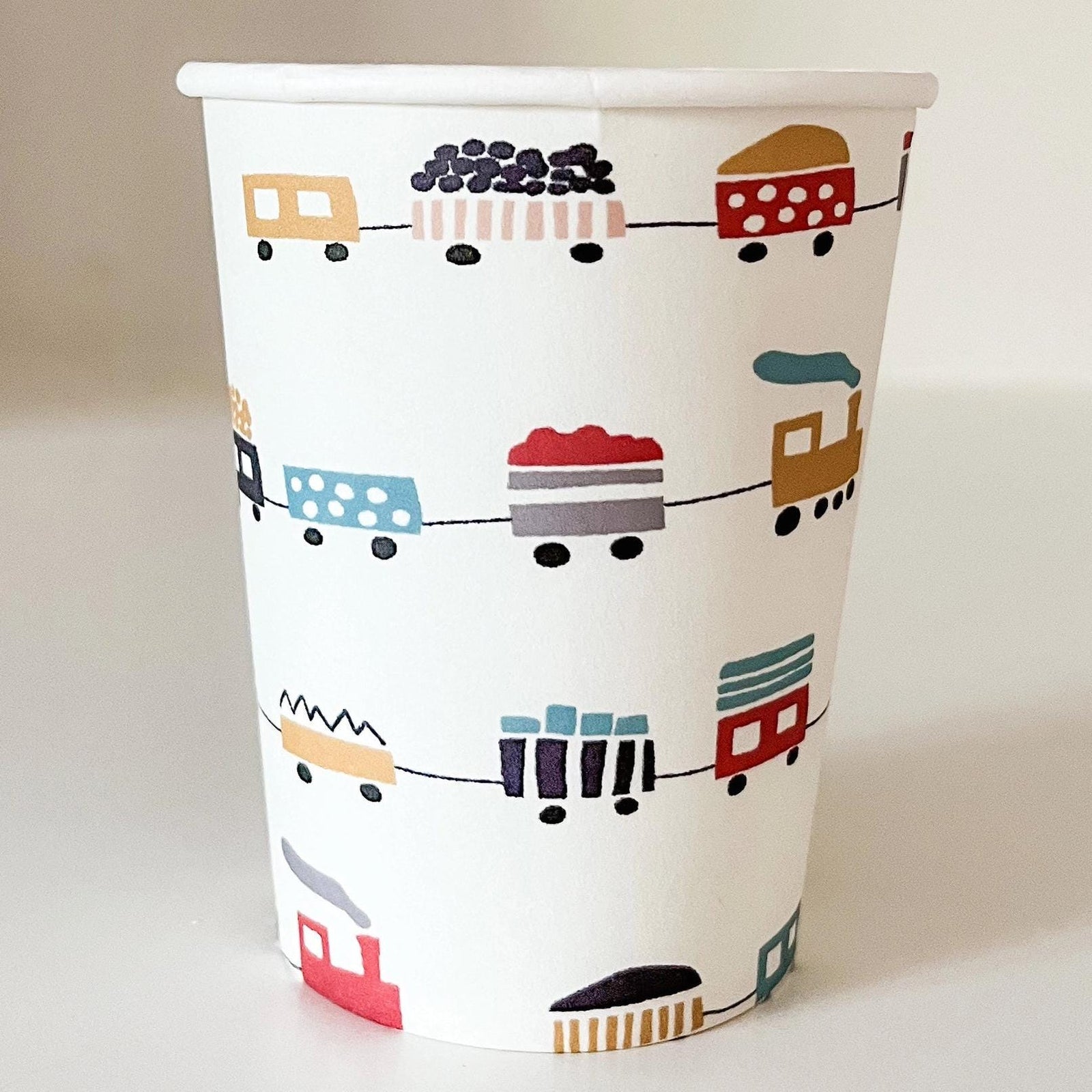 Train Birthday Cups - Stesha Party