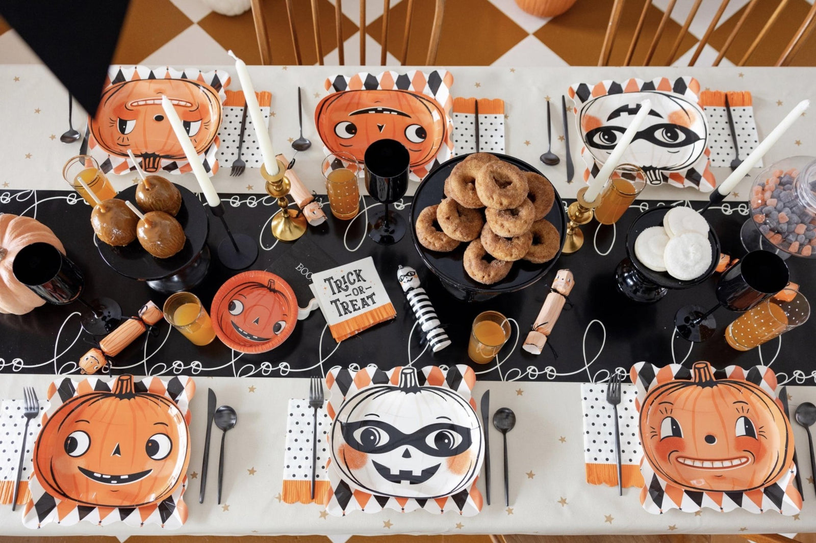 Trick or Treat Halloween Napkins - Stesha Party