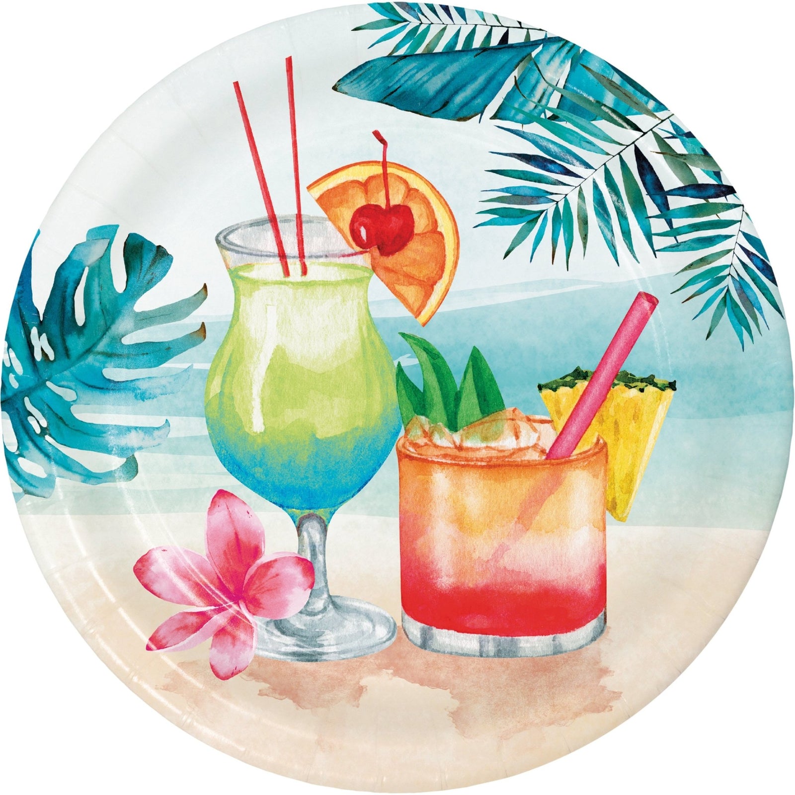 Tropical Dinner Plates - Stesha Party