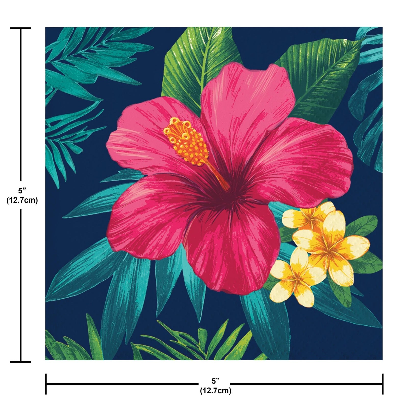 Tropical Party Paper Beverage Napkins - Stesha Party