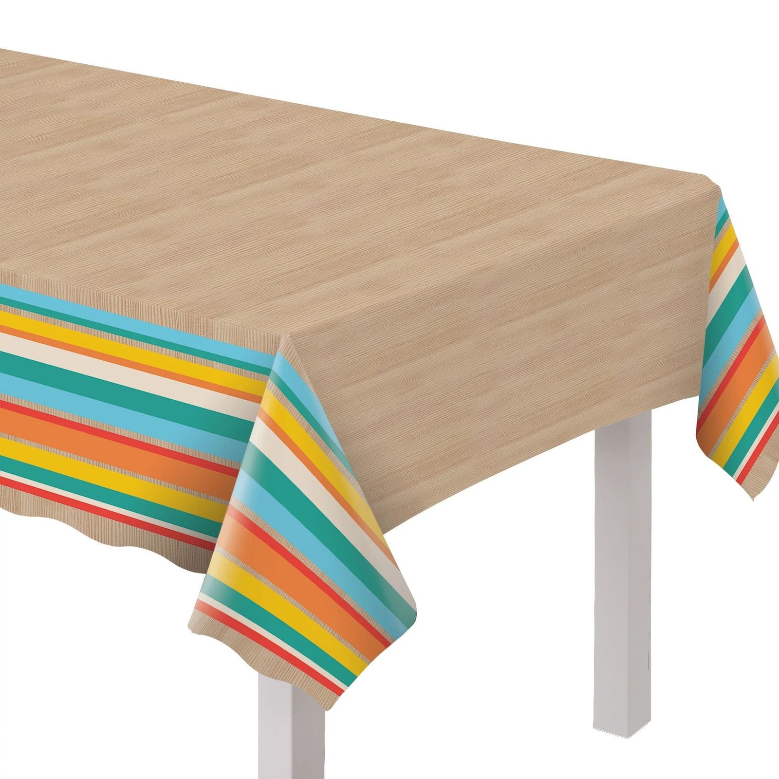 Tropical Party Plastic Table Cover 3ct - Stesha Party