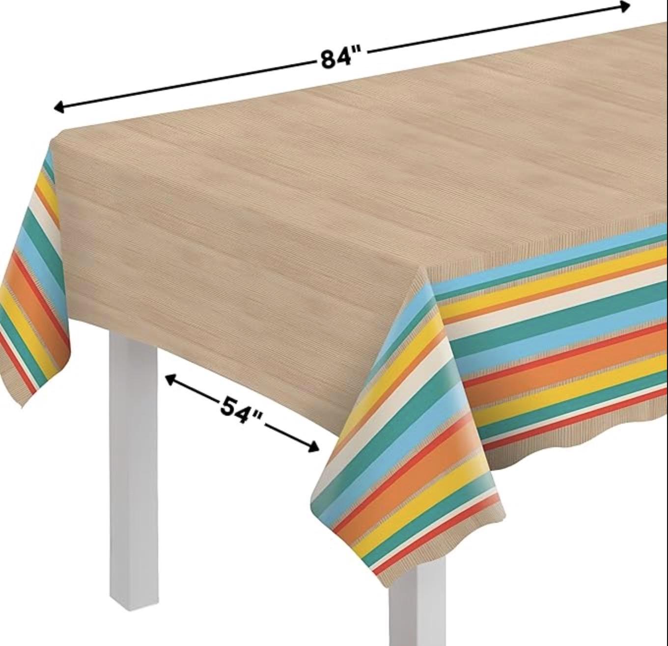 Tropical Party Plastic Table Cover 3ct - Stesha Party