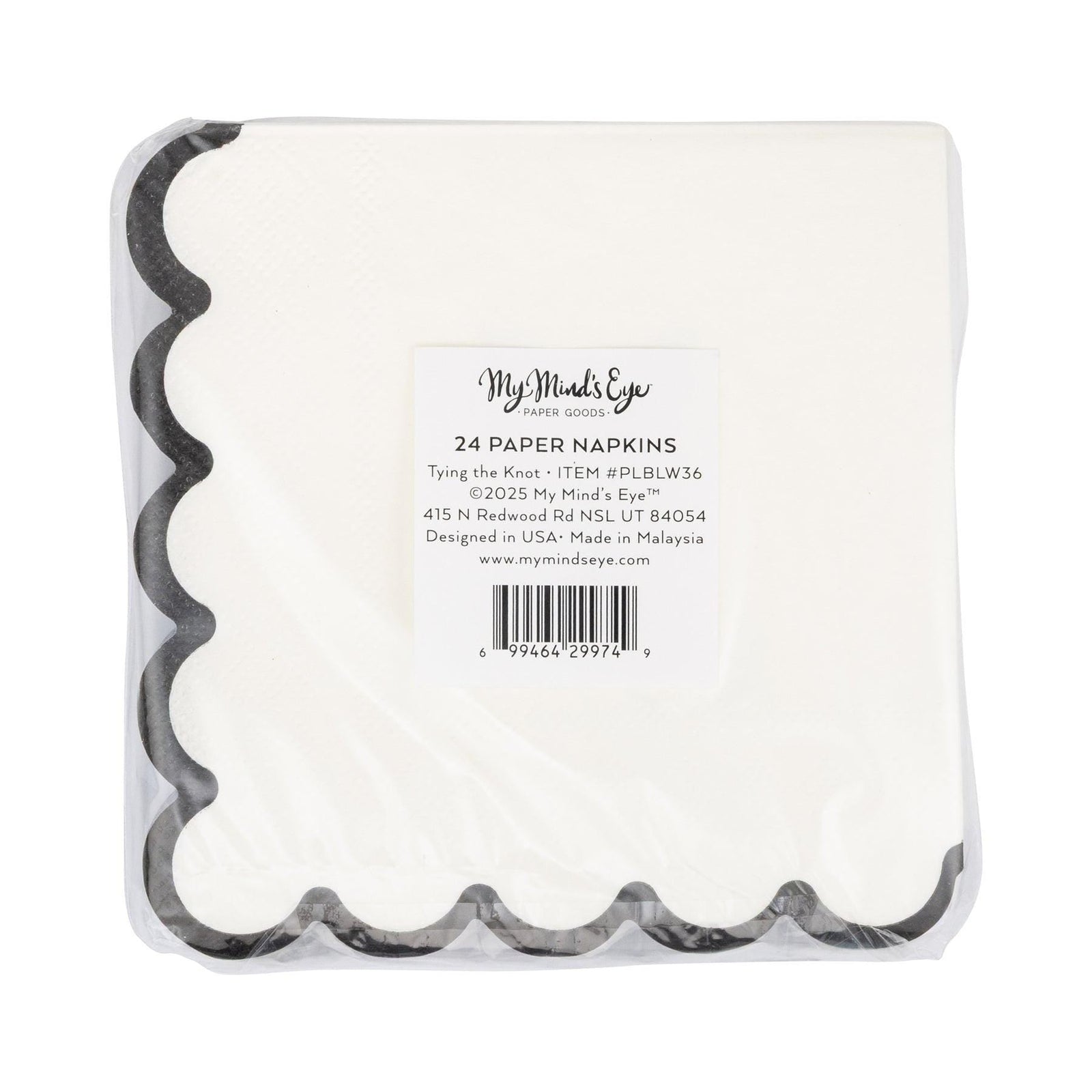 Tying the Knot Cocktail Napkins 24ct - Stesha Party