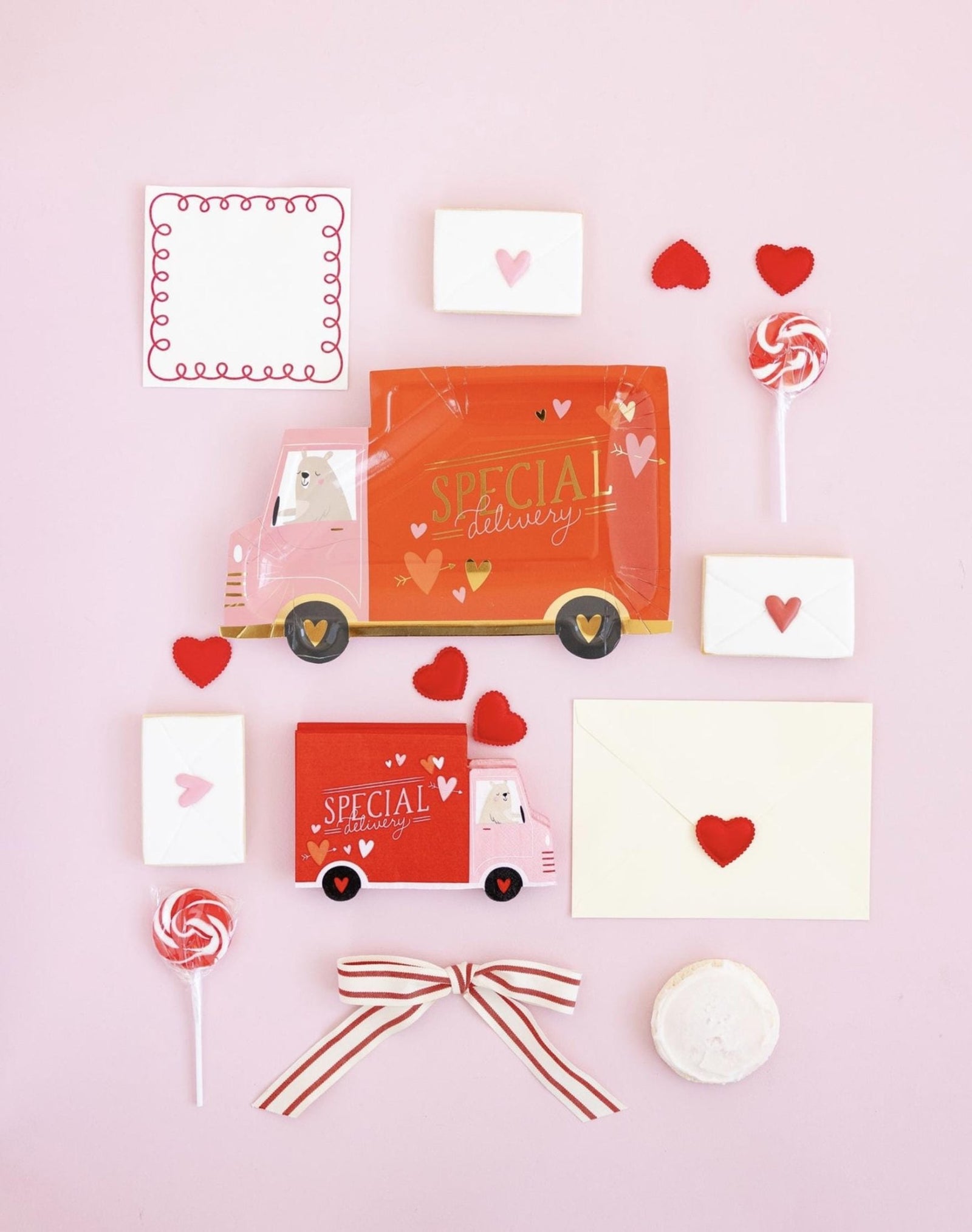 Valentine Truck Plates - Stesha Party