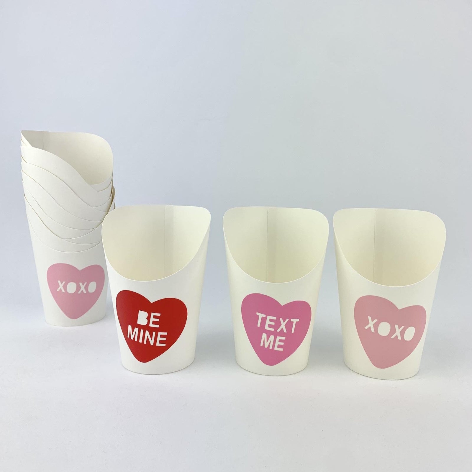 Valentines Day Charcuterie Cups - Stesha Party