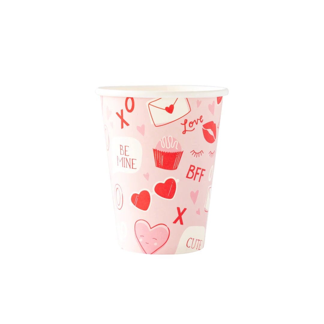 Valentine's Day Party Cups - Stesha Party