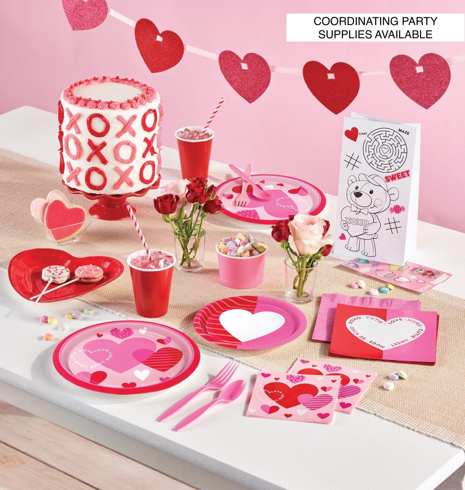 Valentine's Day Tablecloth - Stesha Party