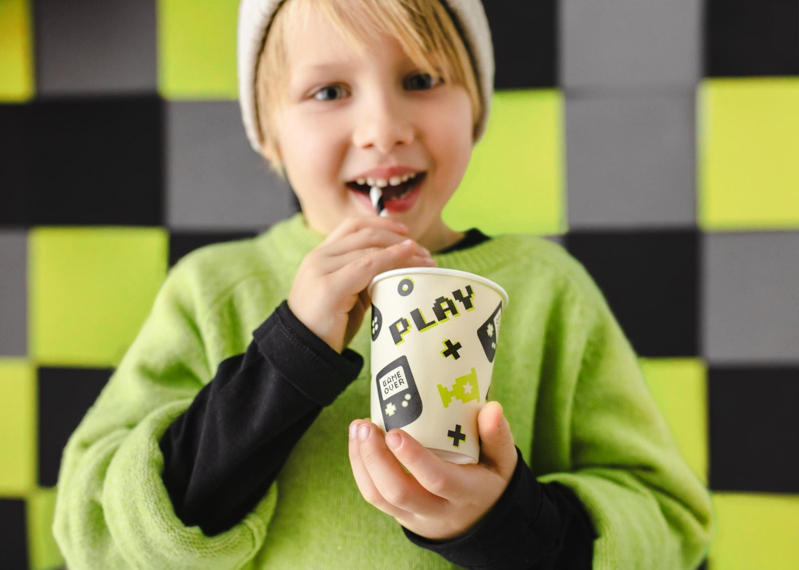 Video Game Party Cups 6ct - Stesha Party