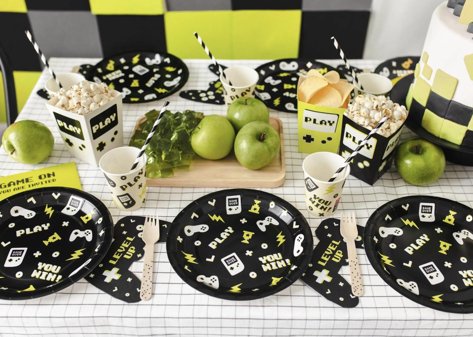 Video Game Party Cups 6ct - Stesha Party