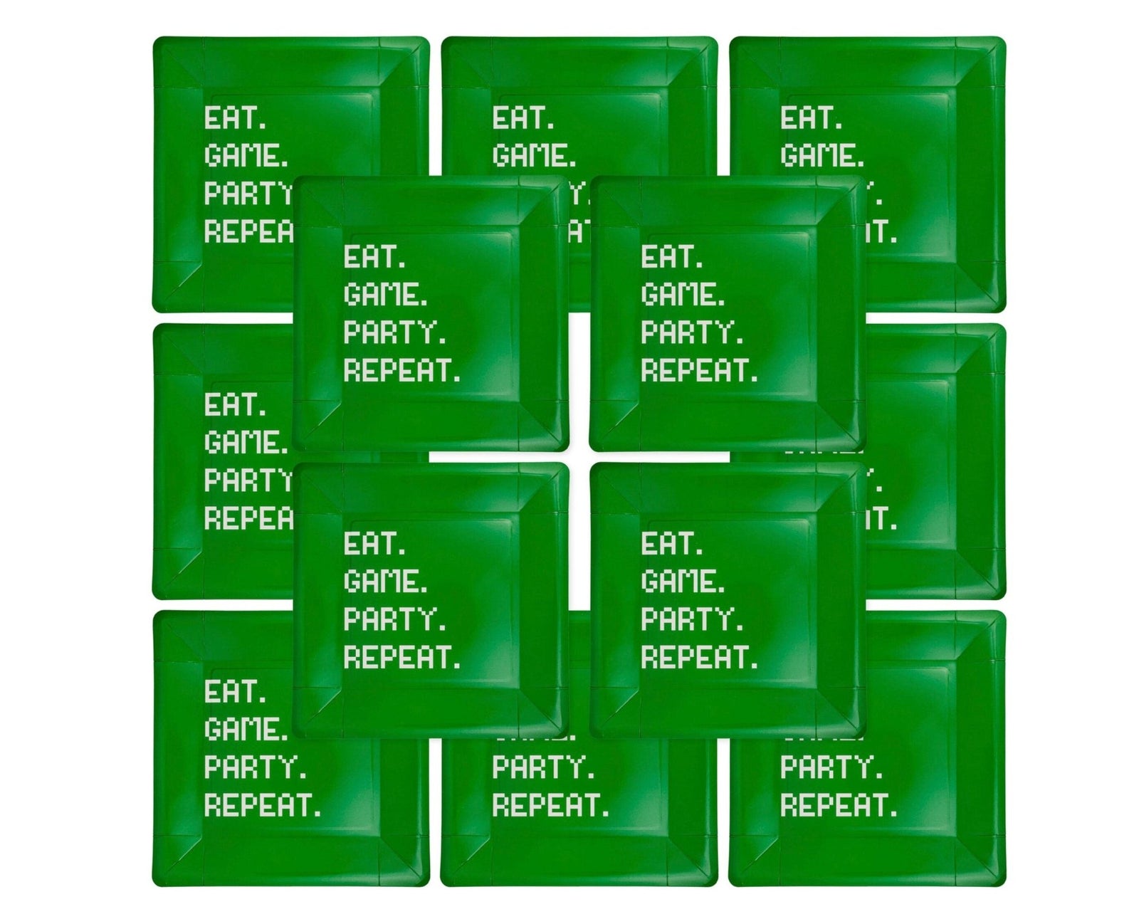 Video Game Party Plates - Stesha Party