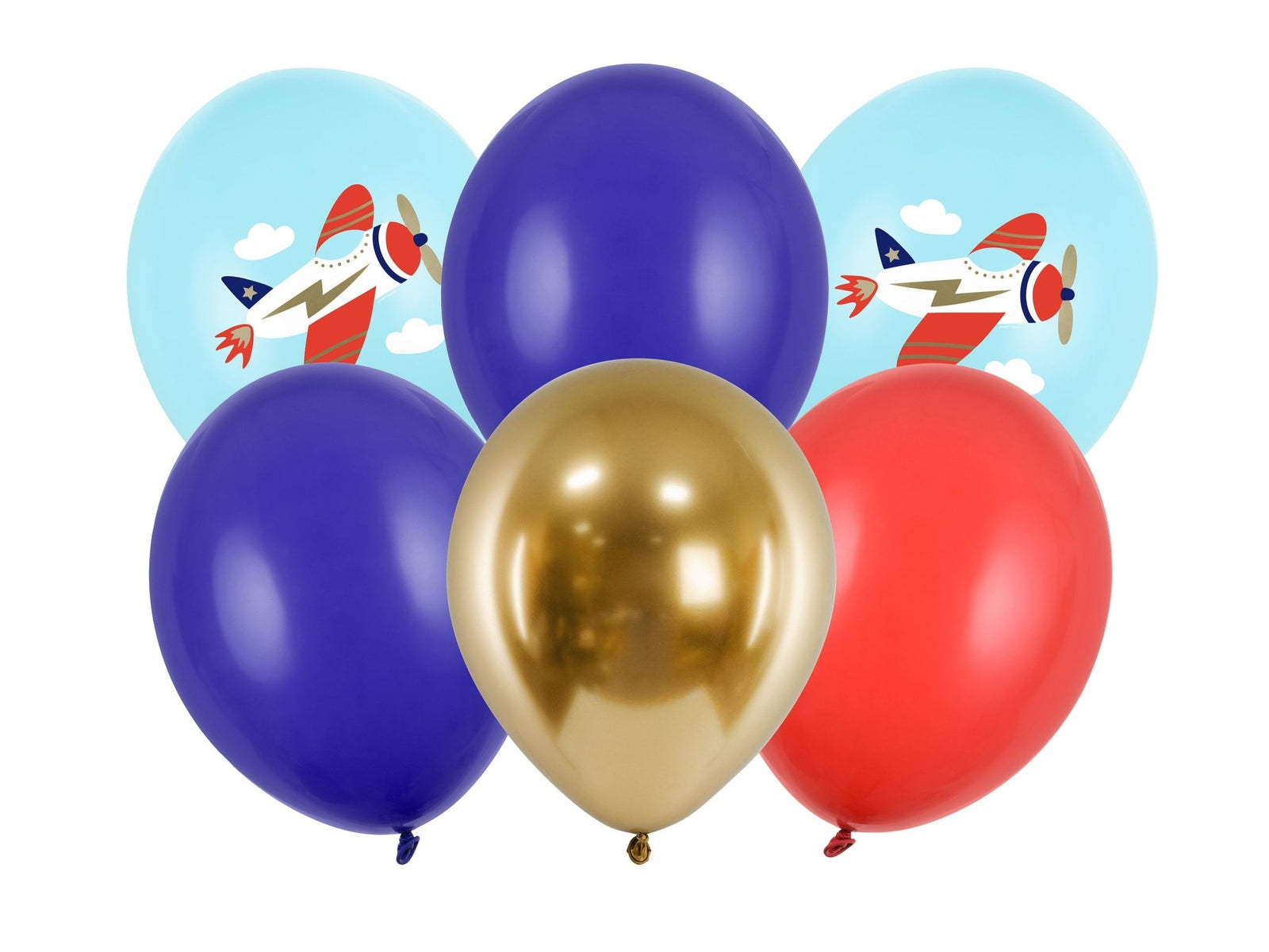 Vintage Airplane Balloon Bouquet - Stesha Party