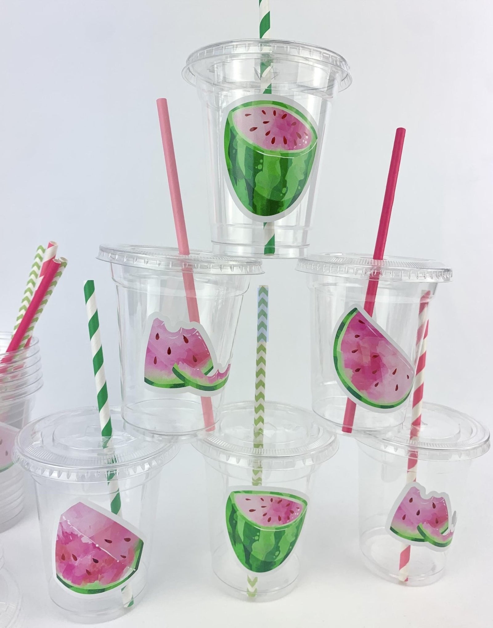 Watermelon Party Cups 12ct - Stesha Party