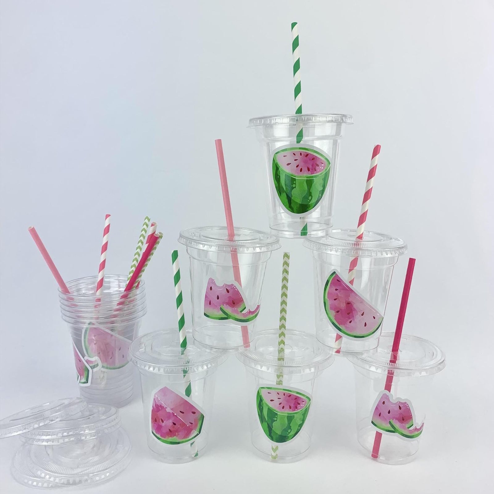 Watermelon Party Cups 12ct - Stesha Party