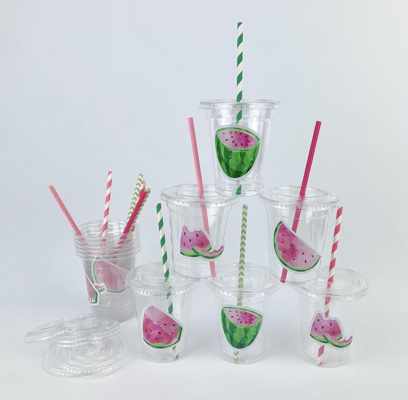 Watermelon Party Cups 12ct - Stesha Party
