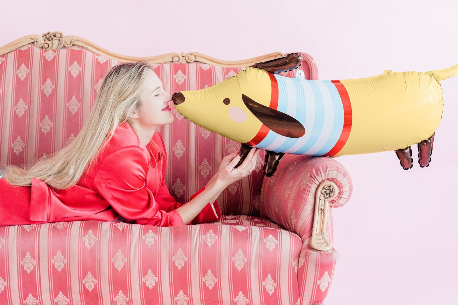 Weiner Dog Balloon - Stesha Party