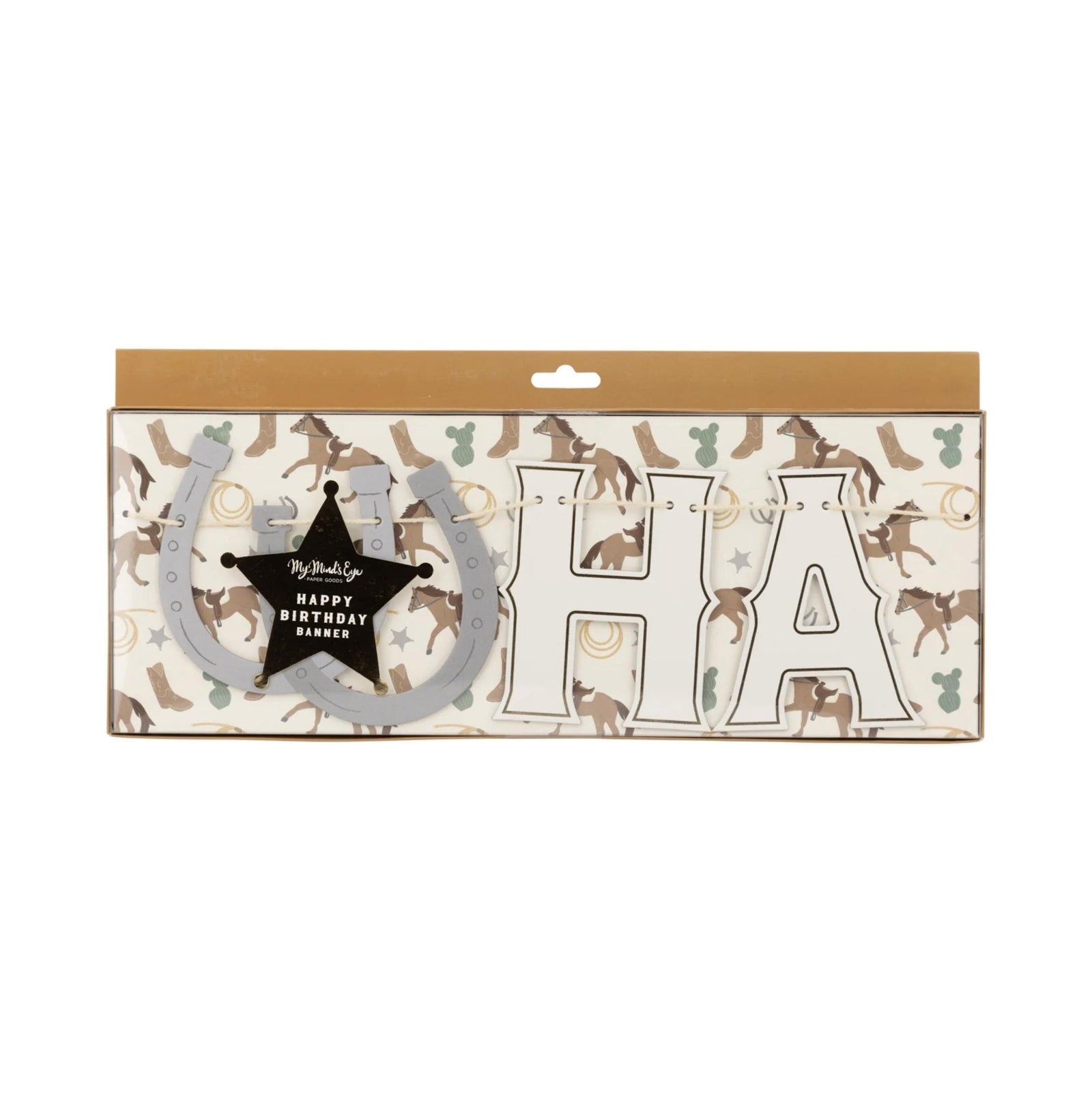 Western Birthday Banner - Stesha Party