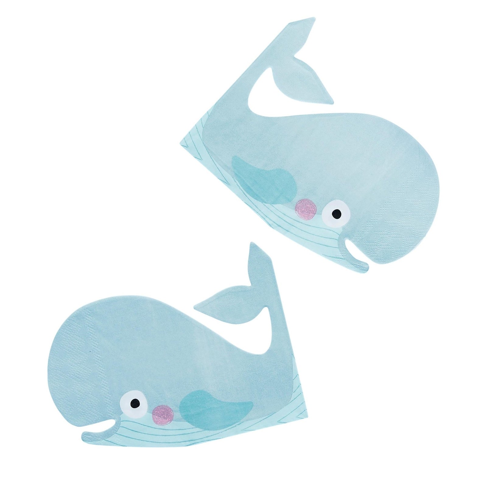 Whale Party Napkins - Stesha Party
