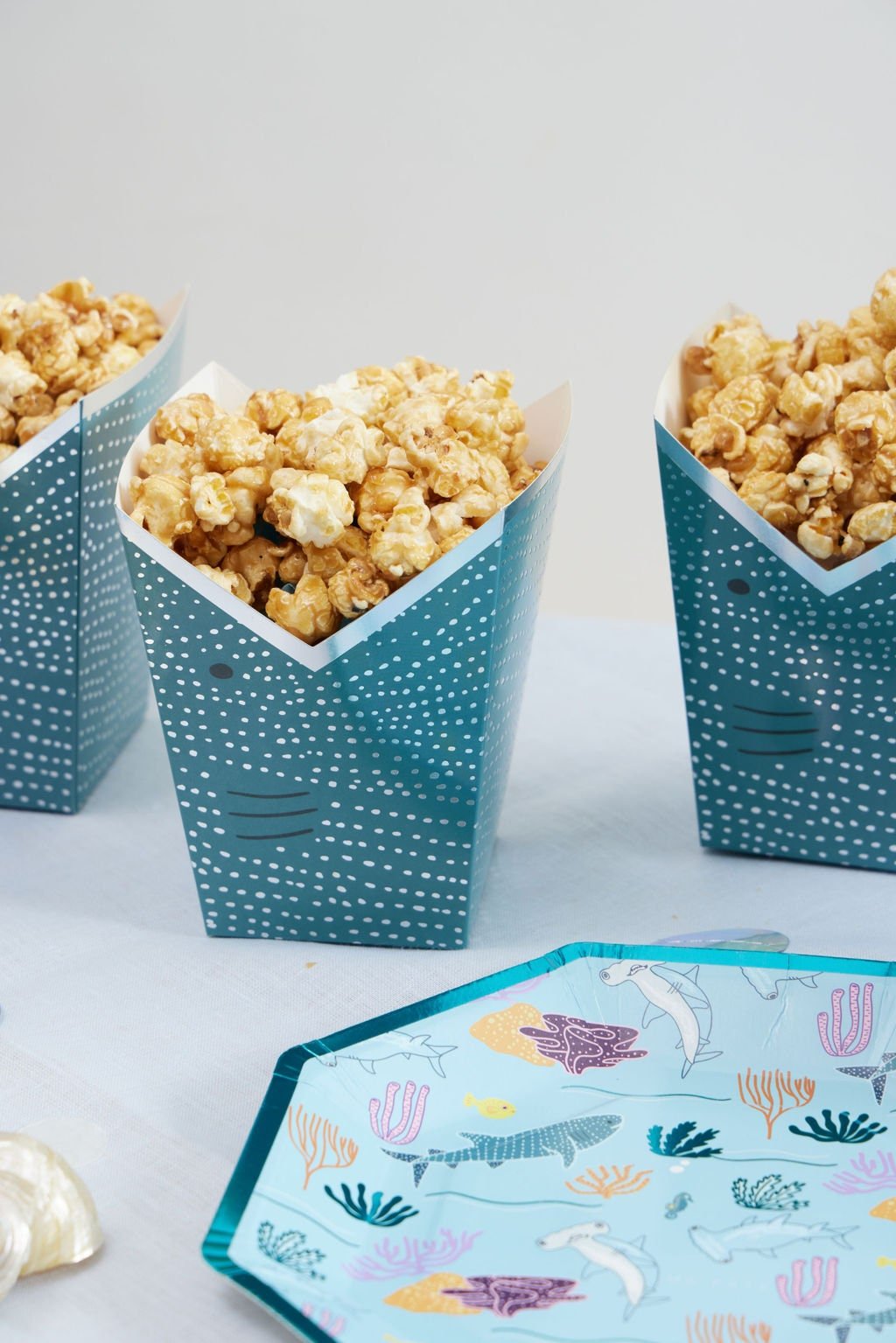 Whale Treat Boxes 12ct - Stesha Party