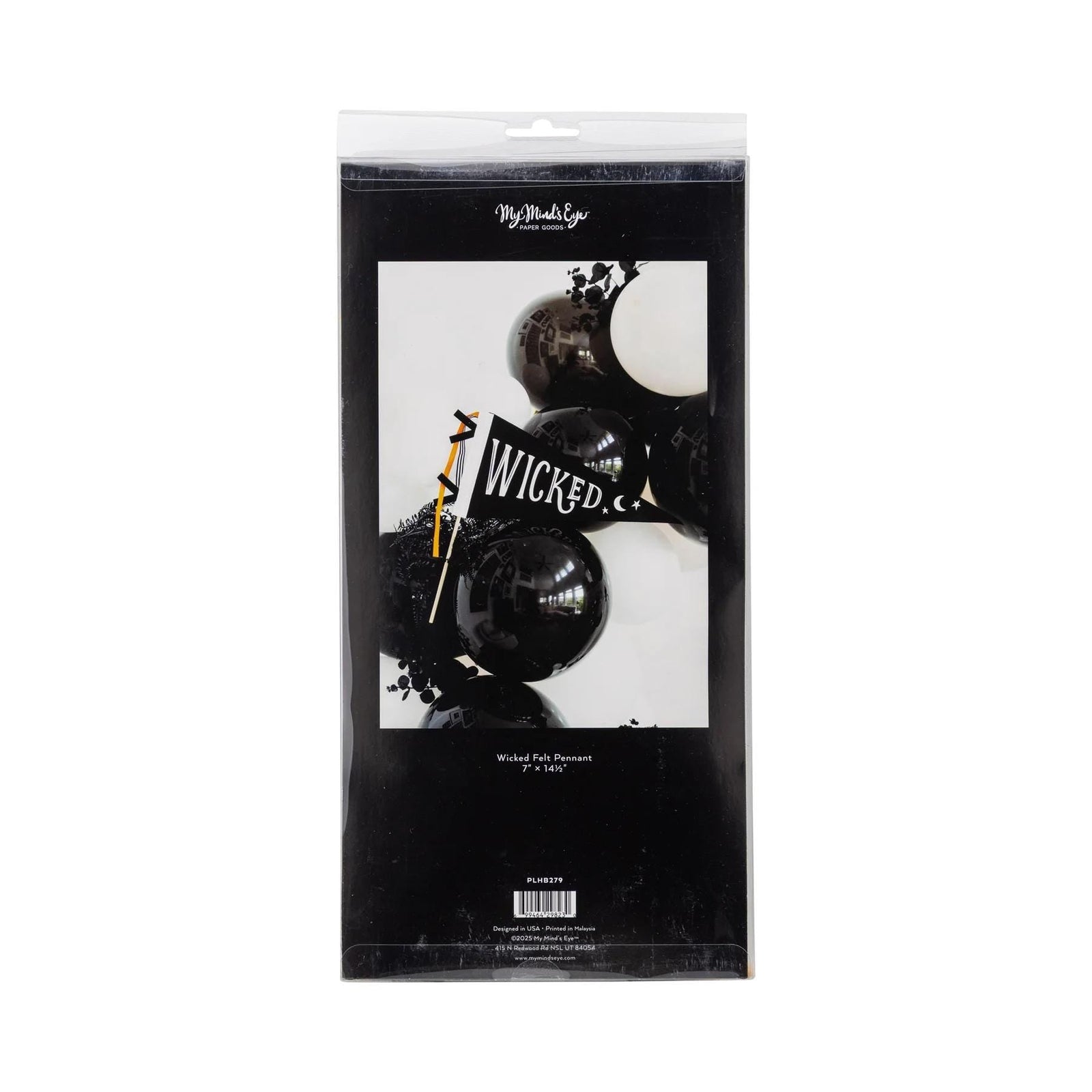 Wicked Felt Pennant Banner - Stesha Party