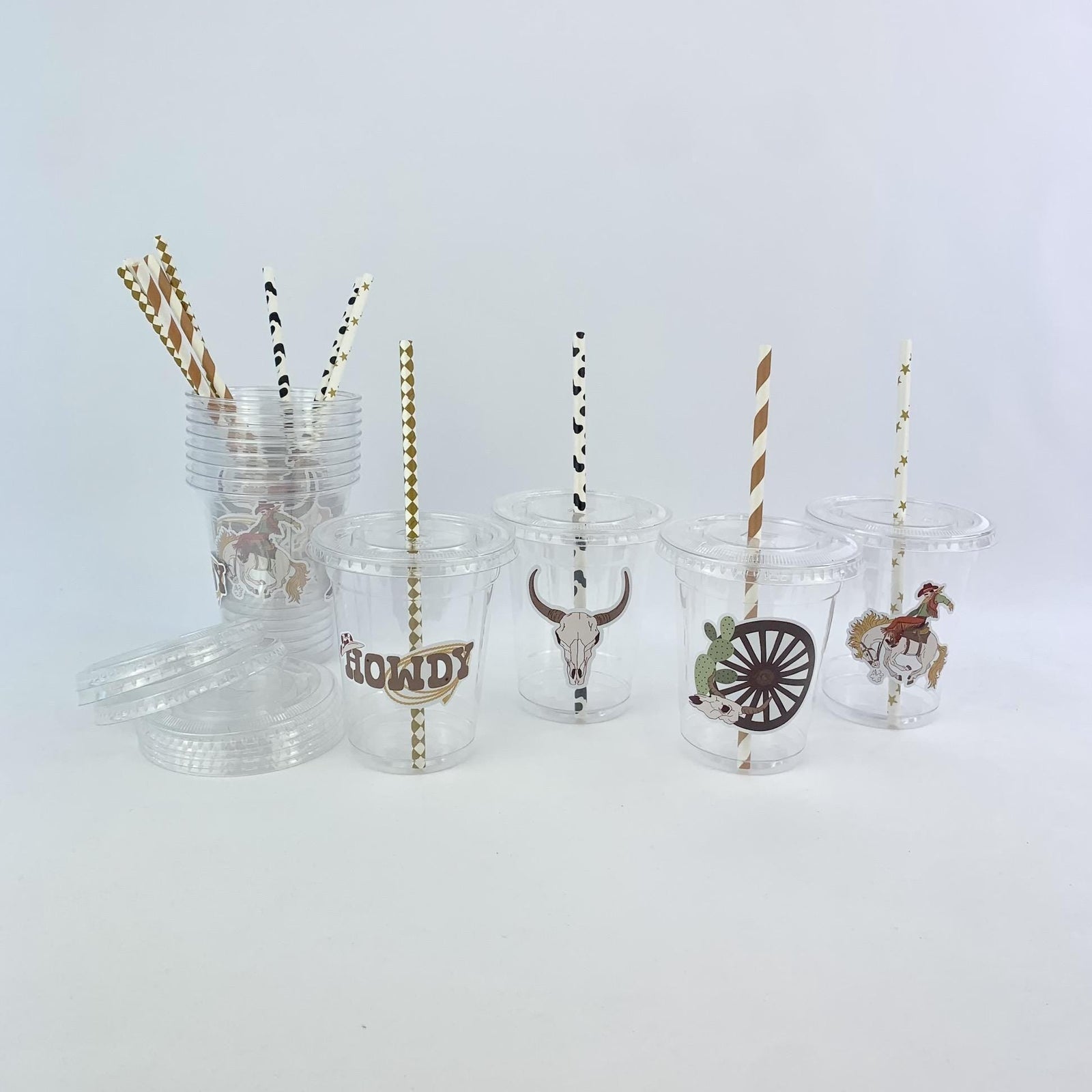 Wild West Party Cups 12ct - Stesha Party