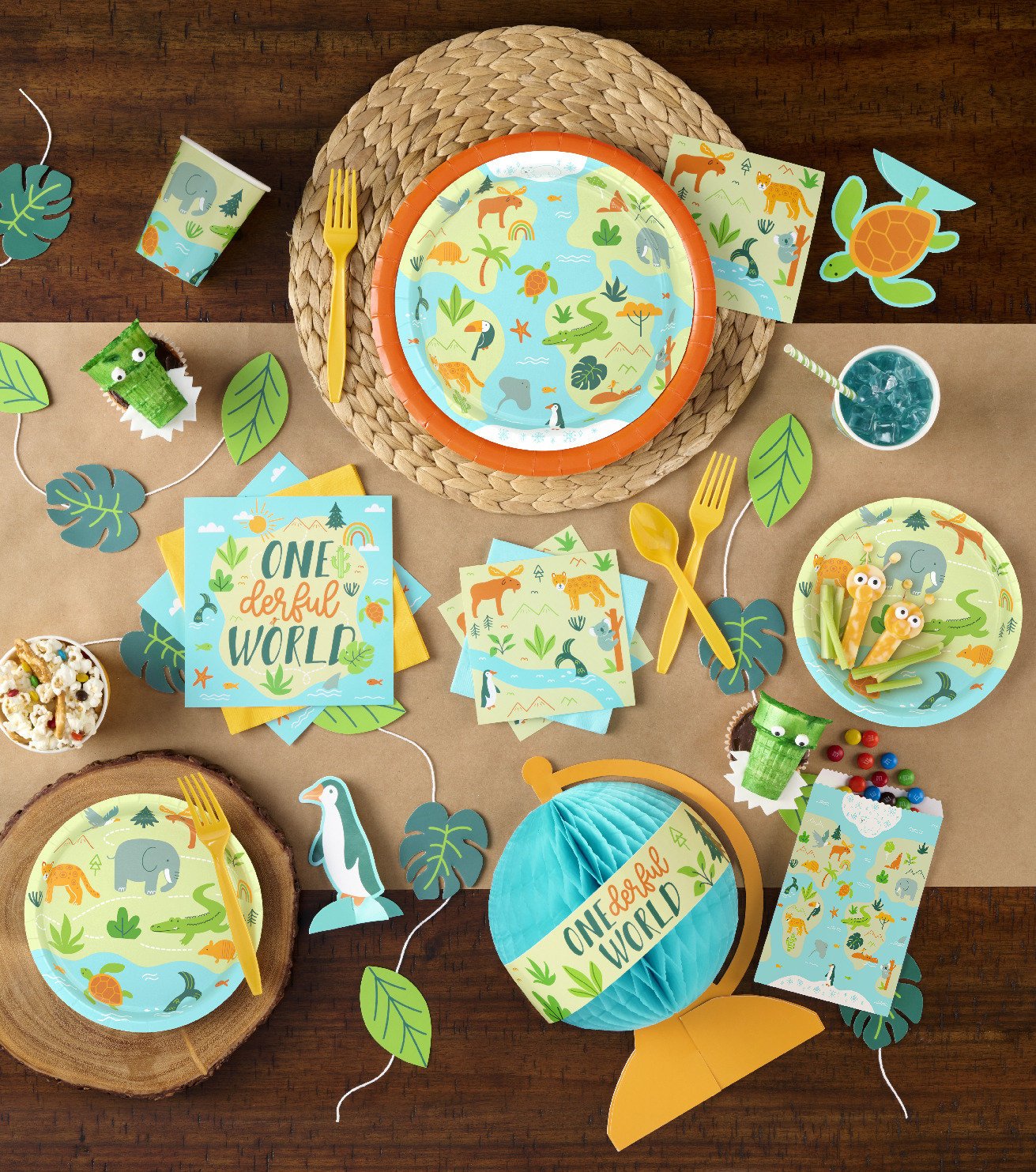 Wilderness Party Napkins - Stesha Party