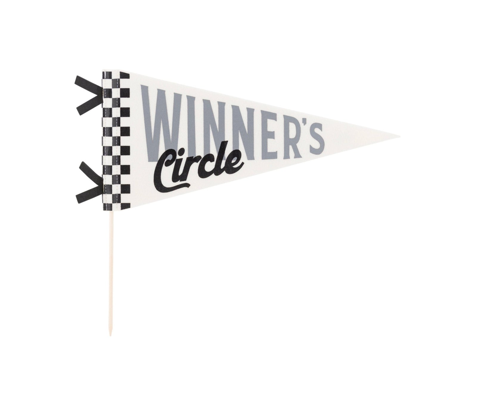 Winner's Circle Party Pennant Flag - Stesha Party