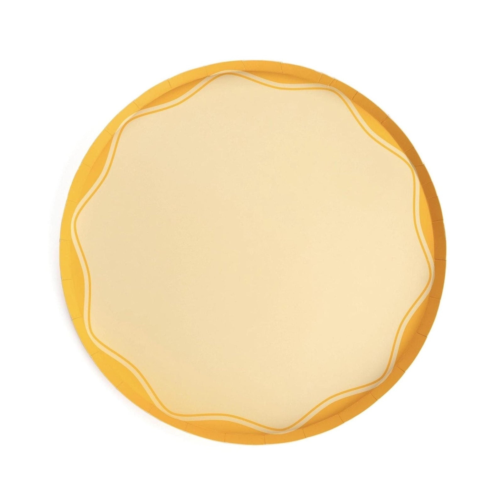 Yellow Party Plates - Stesha Party