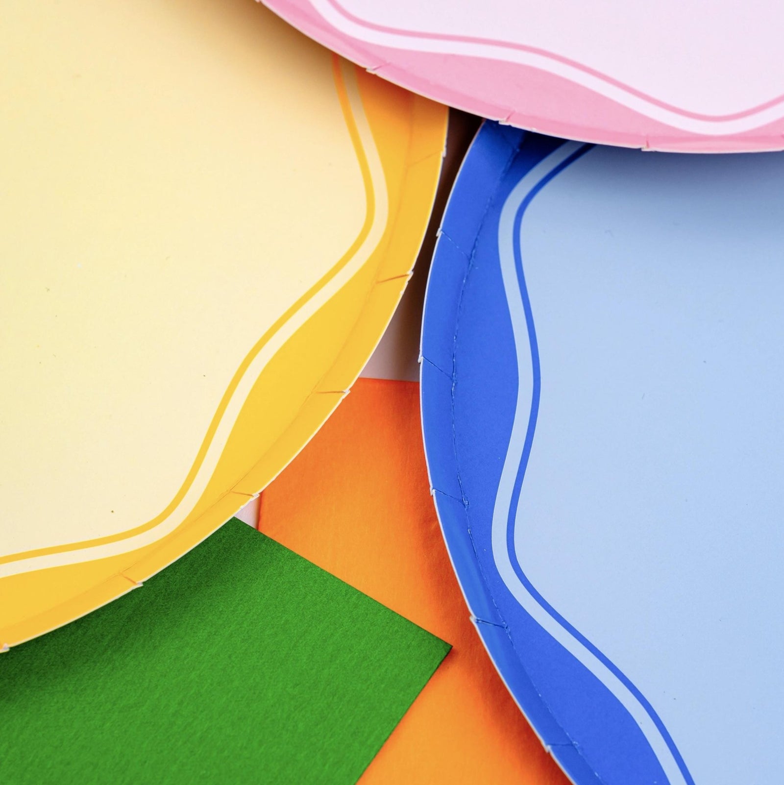 Yellow Party Plates - Stesha Party