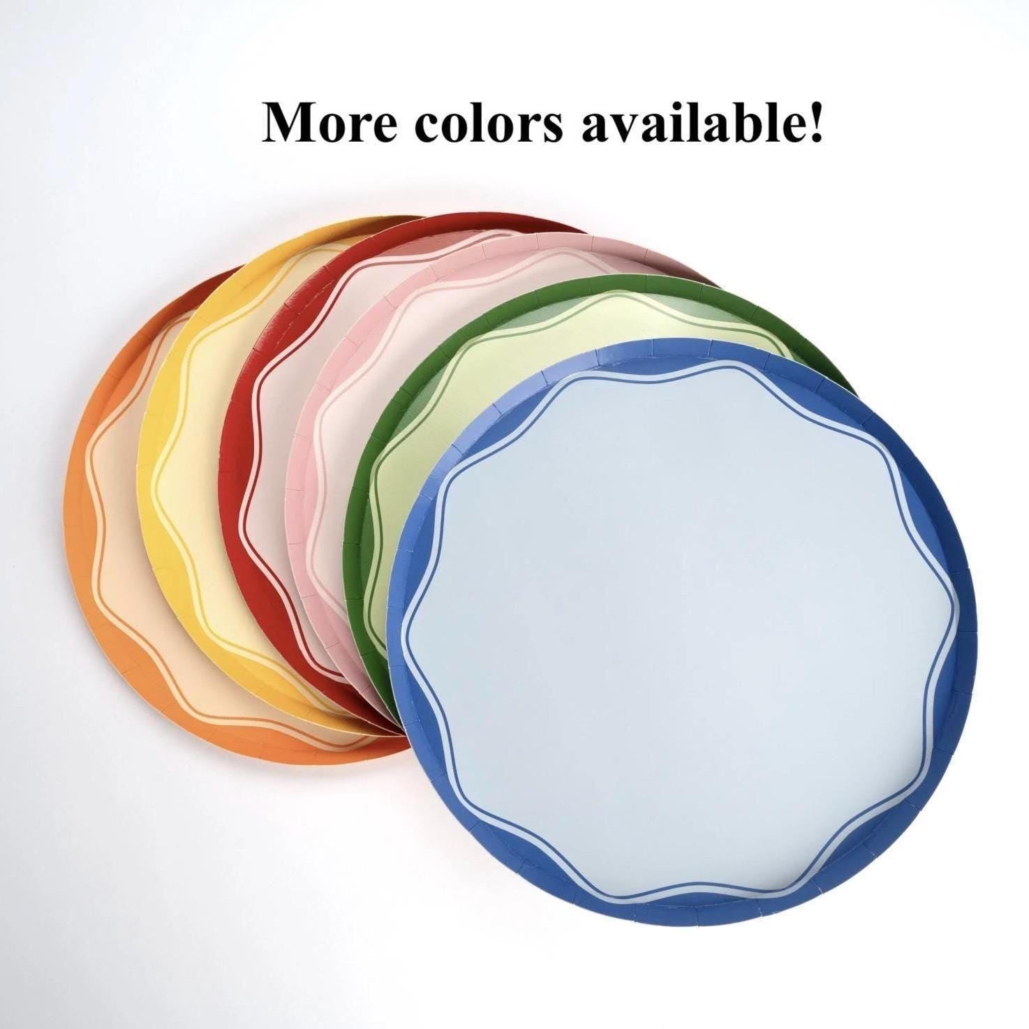 Yellow Party Plates - Stesha Party