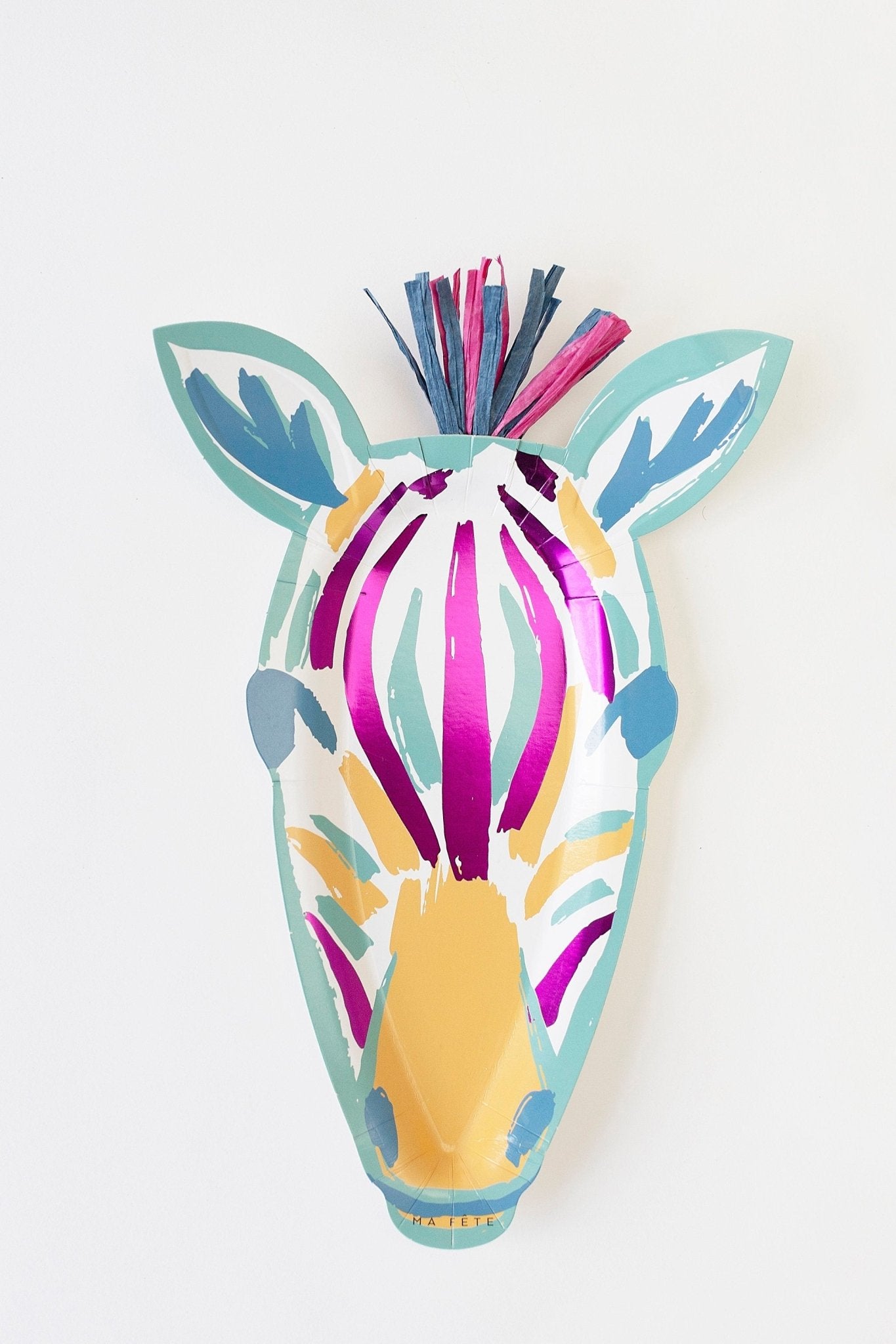 Zebra Party Platters 4ct - Stesha Party