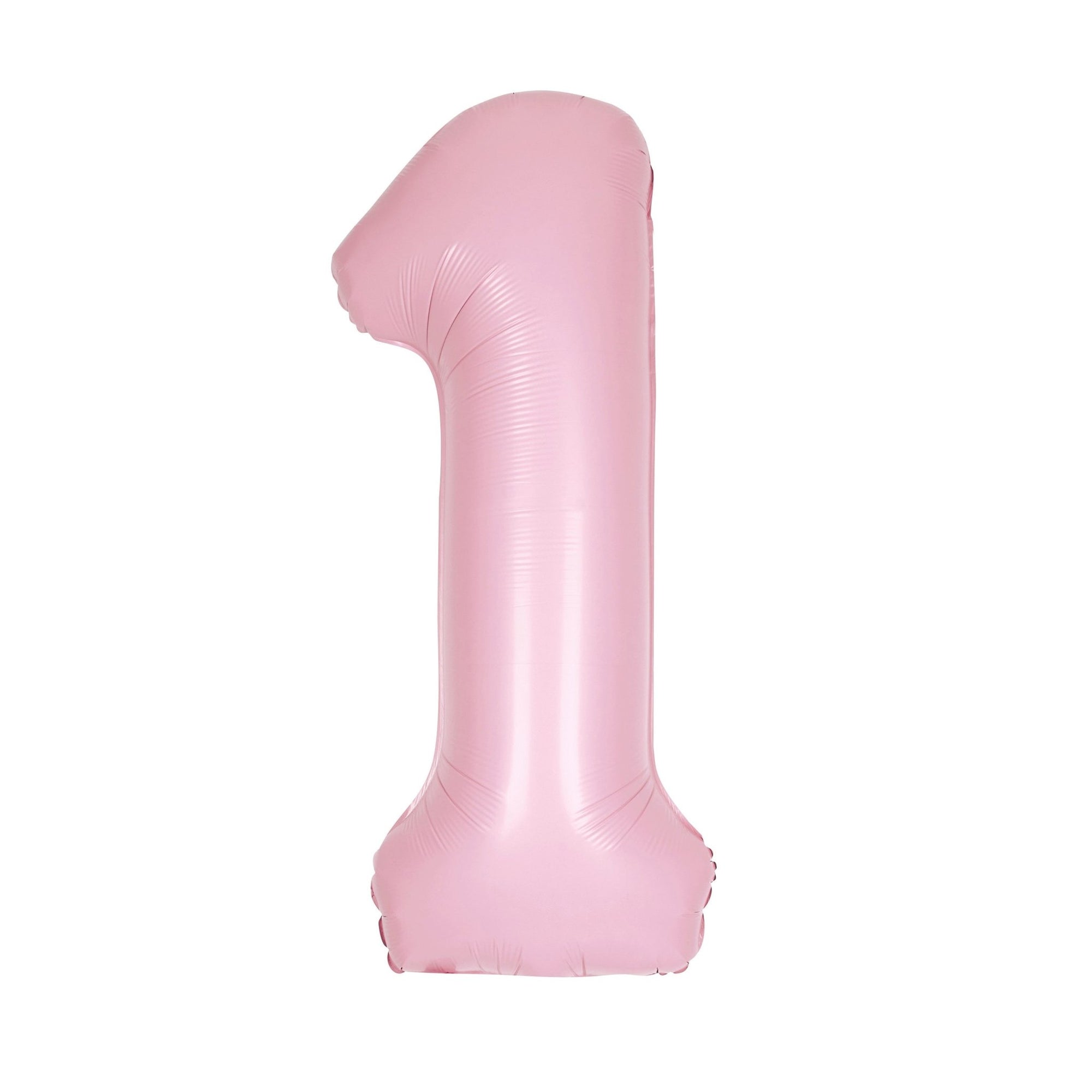 34" Pastel Pink Number Balloons - Stesha Party