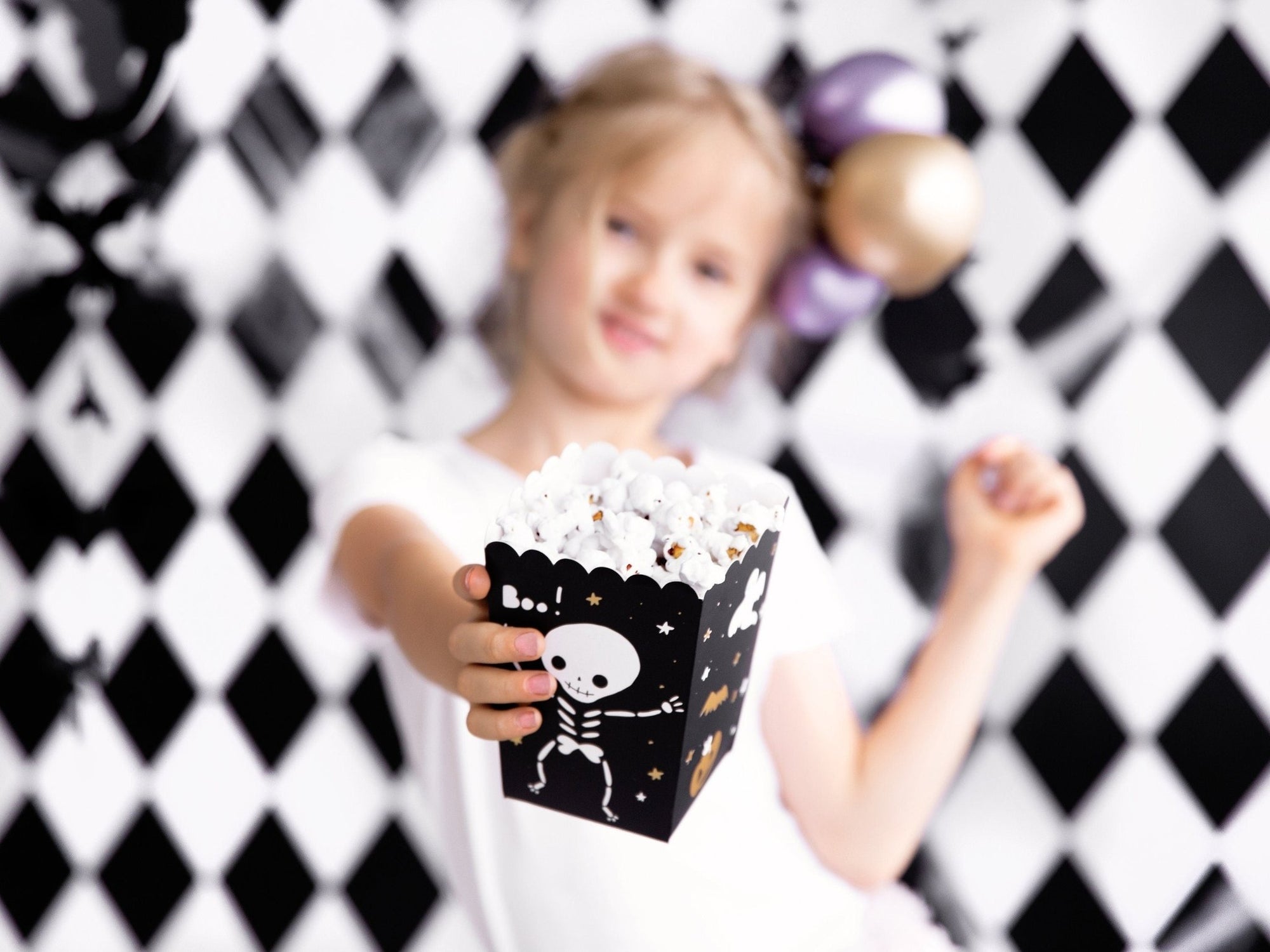 6ct Halloween Ghost Popcorn Boxes - Stesha Party