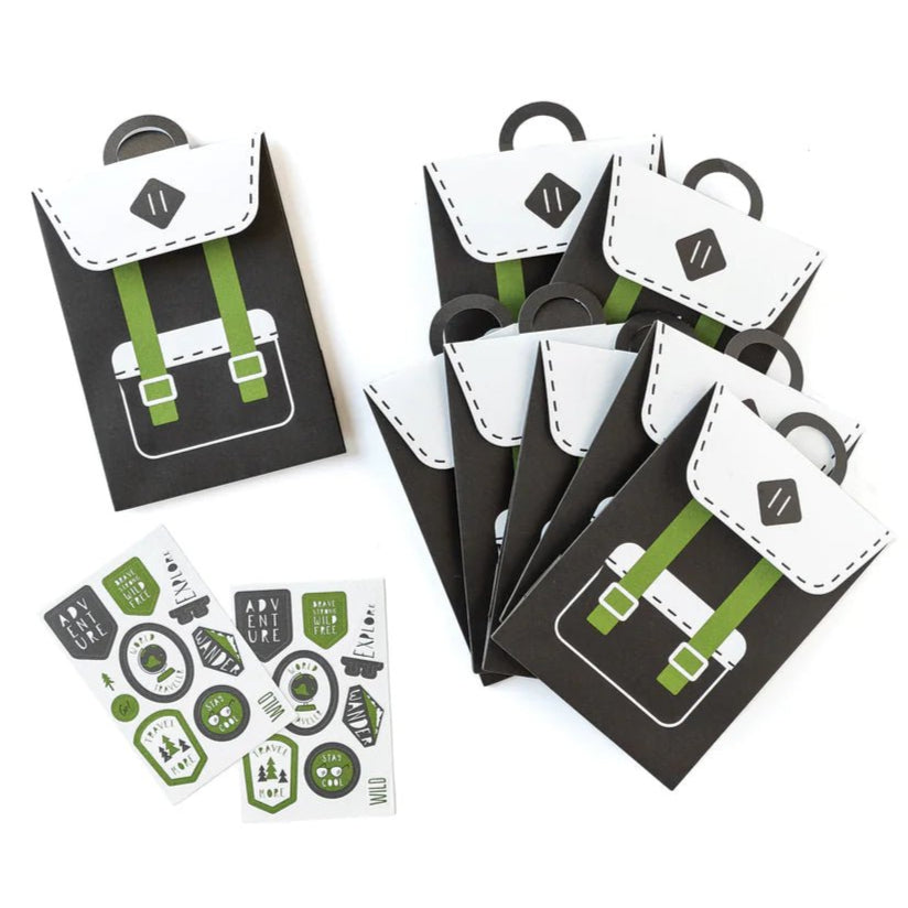 Adventure Party Backpack Treat Bags 8ct - Stesha Party