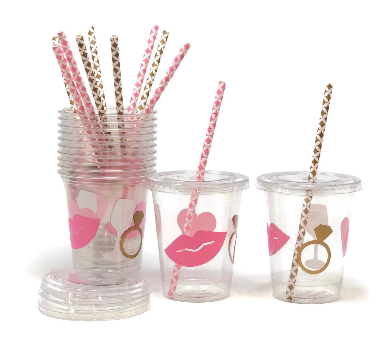 Bachelorette Party Cups 12ct - Stesha Party