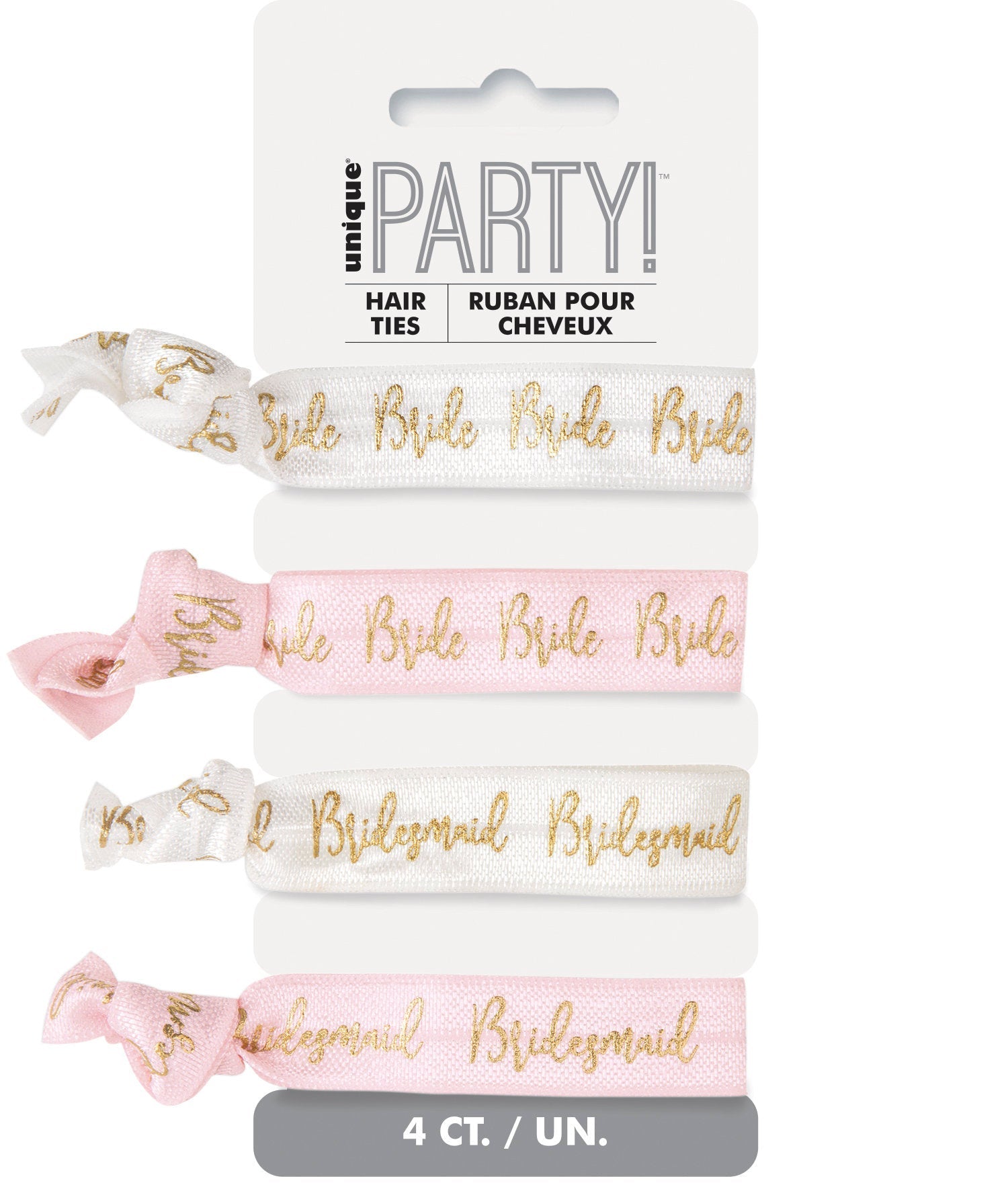 Bachelorette Party Favor Hair Ties - Stesha Party