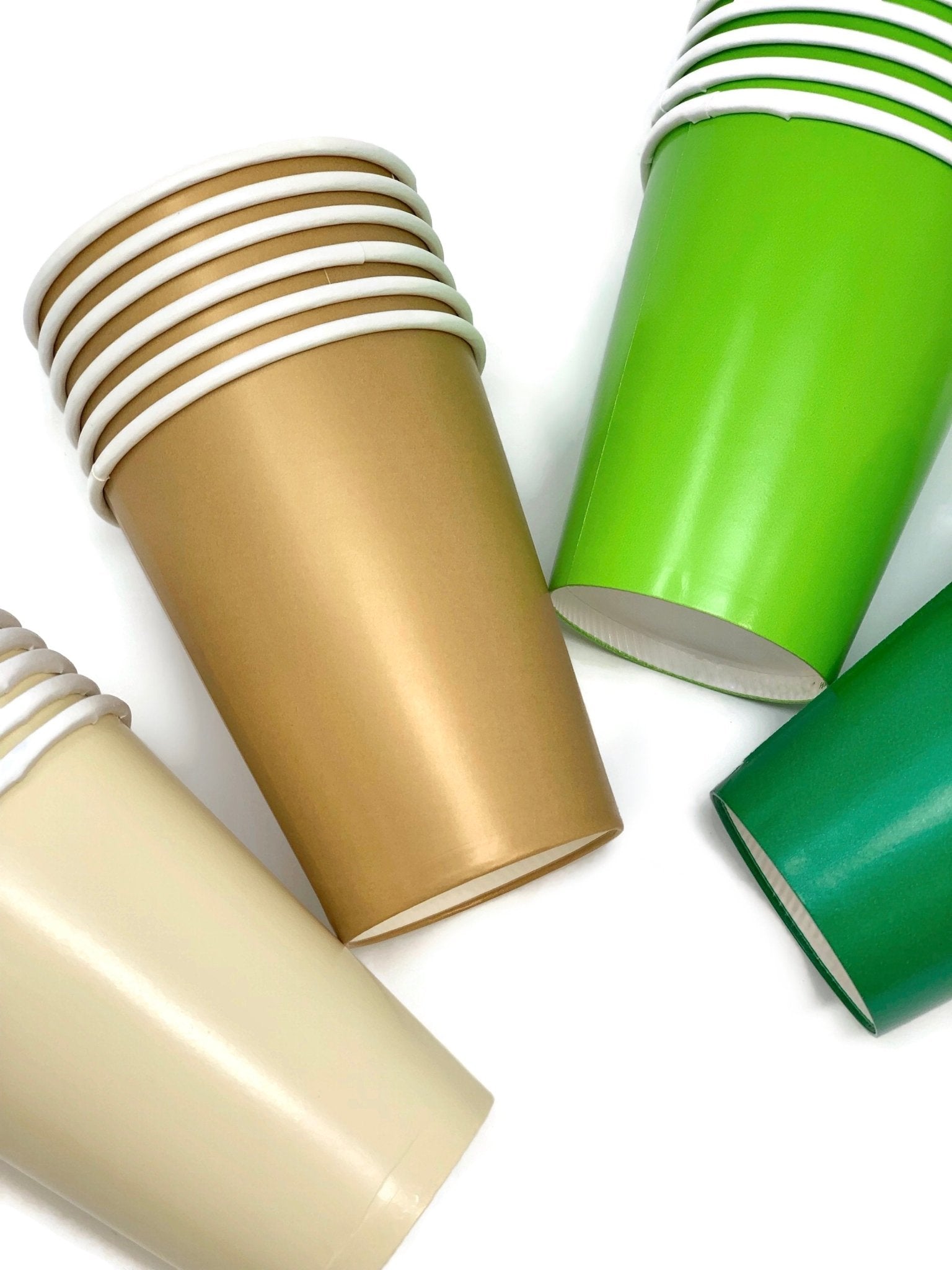 Dinosaur Green Assortment Party Cups - Stesha Party