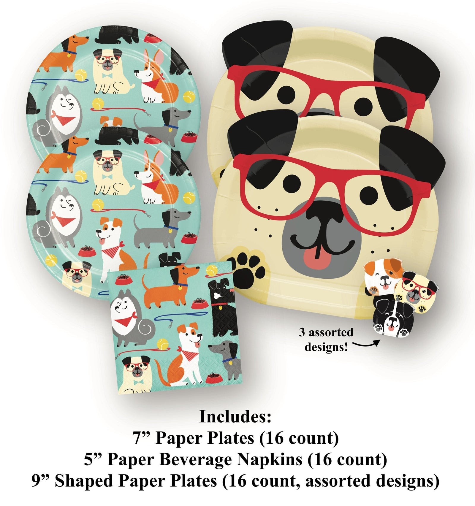 Dog Birthday Party Pack - Stesha Party