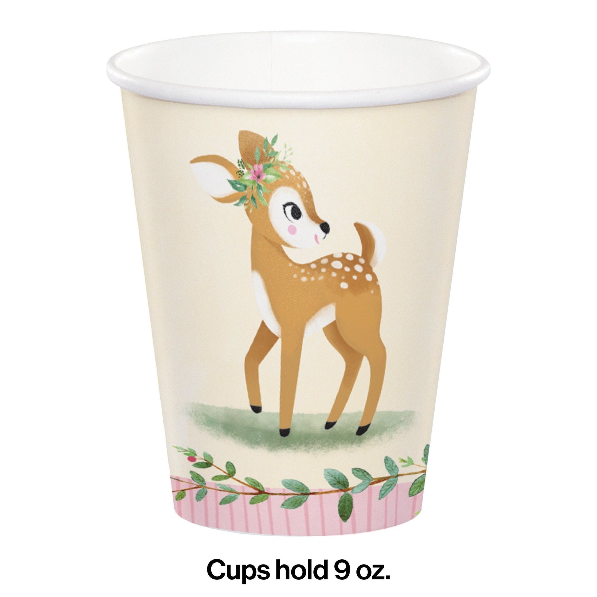 Fawn Party Cups - Stesha Party