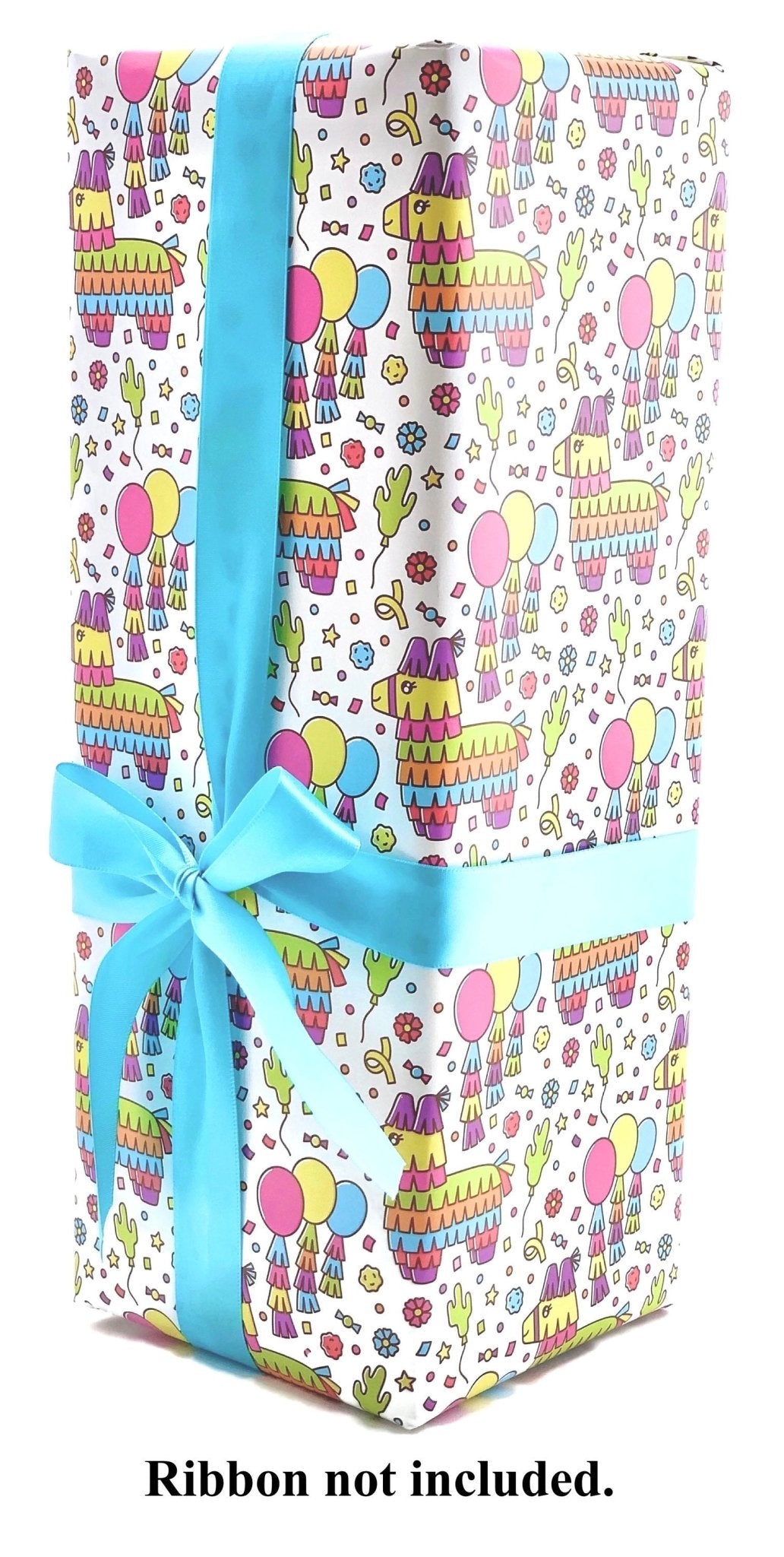 Fiesta Party Piñata Gift Wrap - Stesha Party