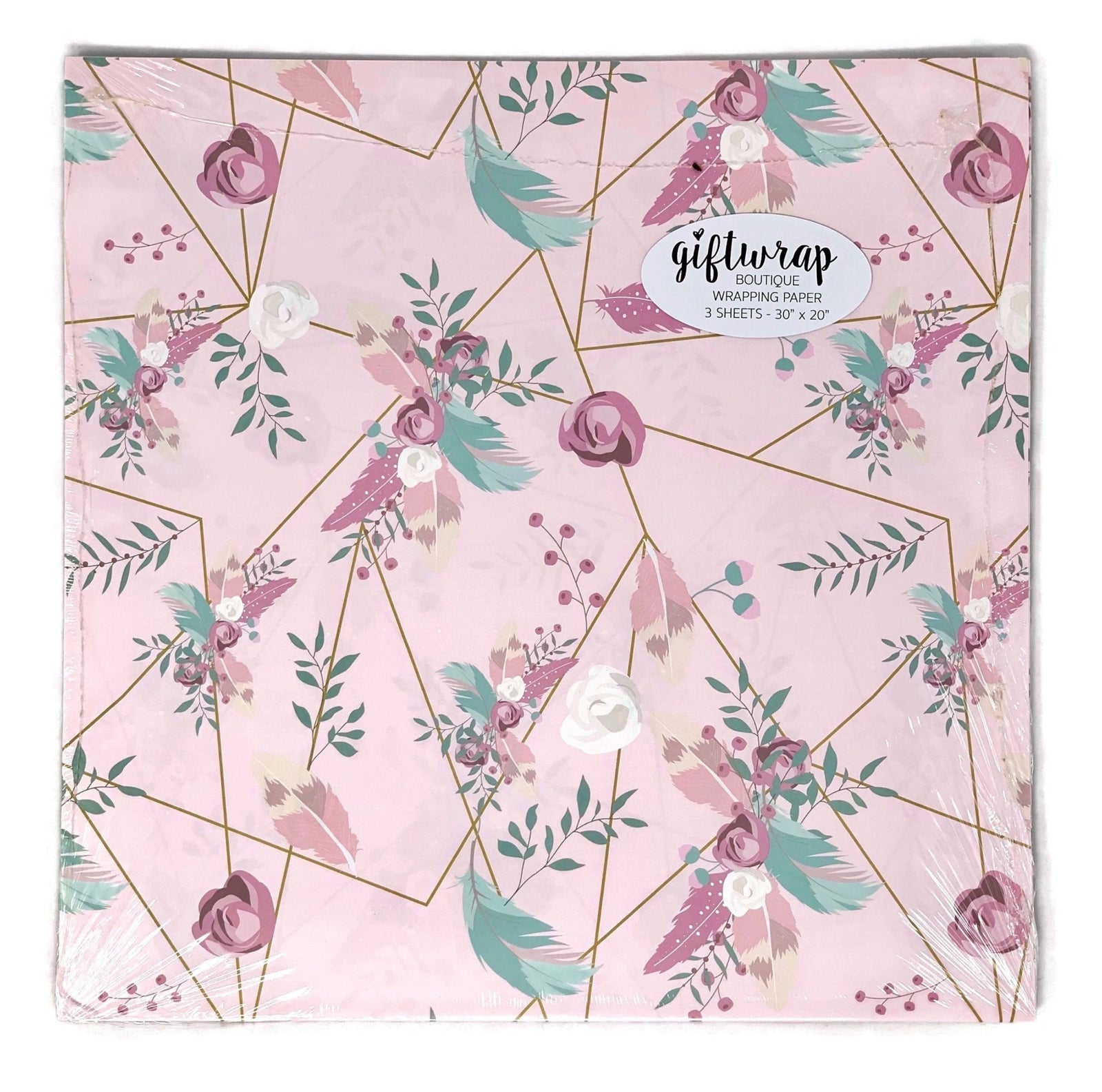 Floral Gift Wrap - Stesha Party