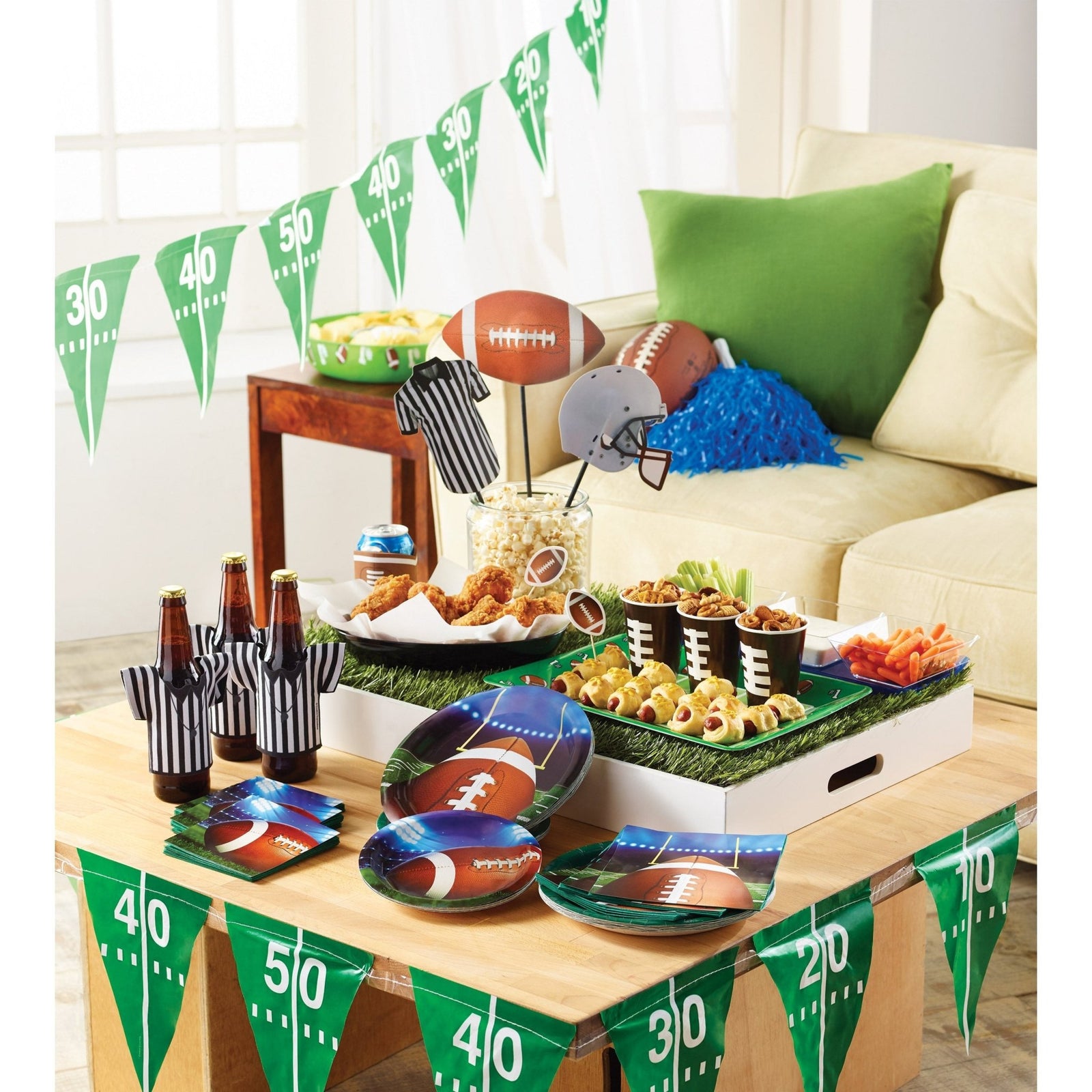 Football Flag Banner - Stesha Party