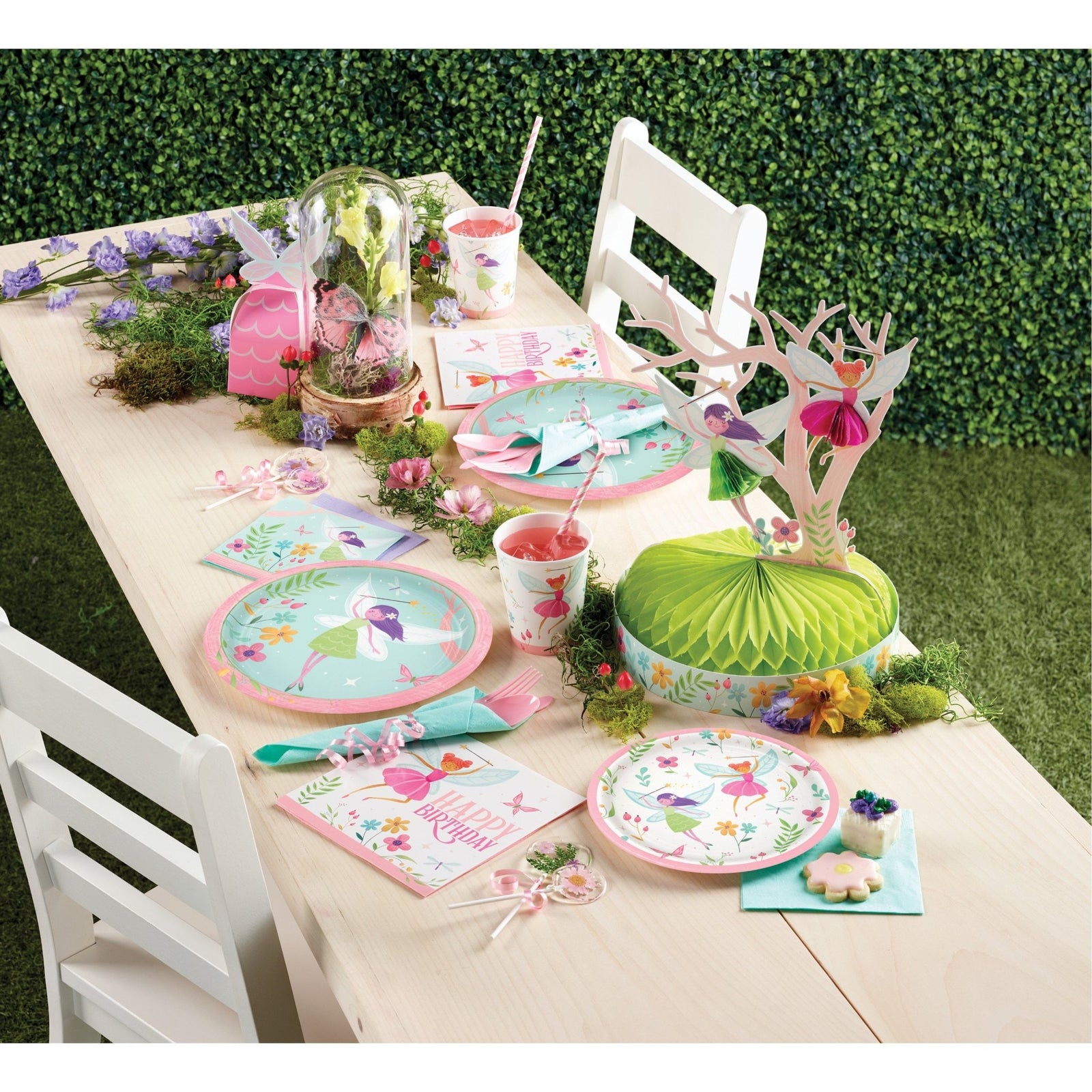 Forest Fairy Birthday Banner - Stesha Party