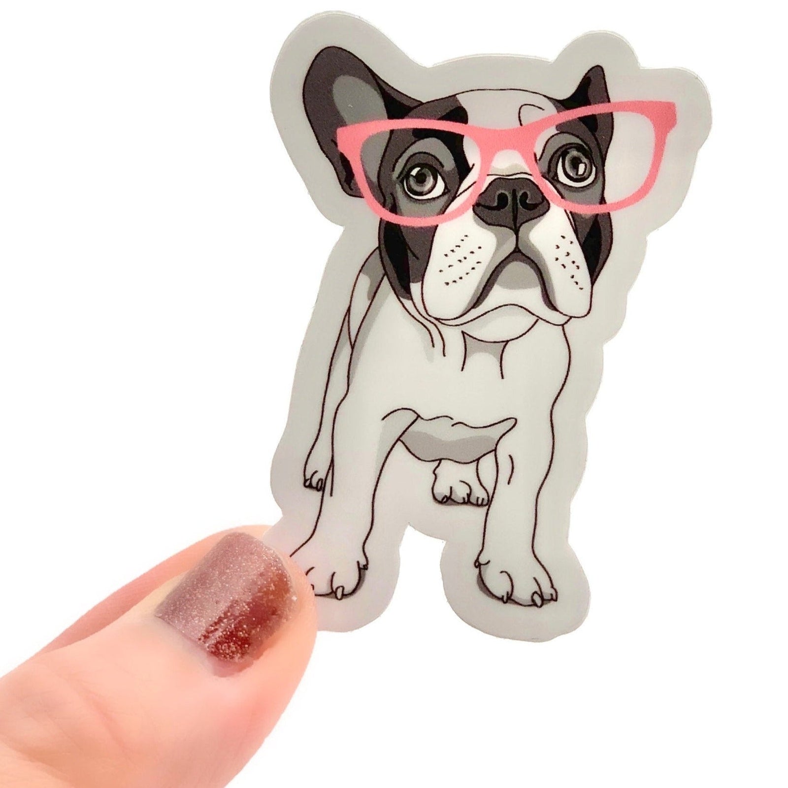 French Bulldog Sticker - Stesha Party