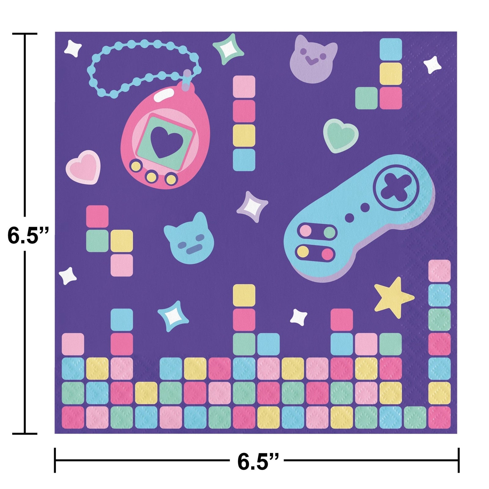 Gamer Party Napkins - Stesha Party