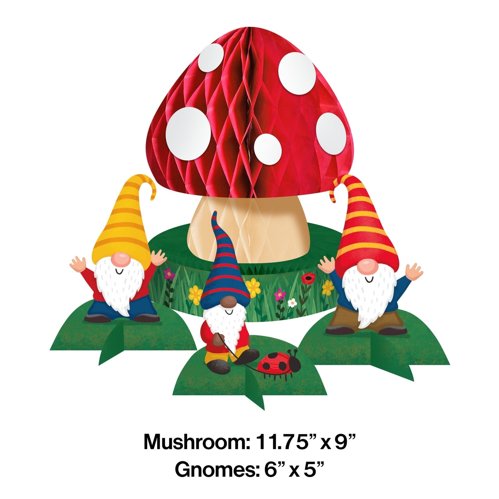 Gnome Party Centerpiece Kit - Stesha Party