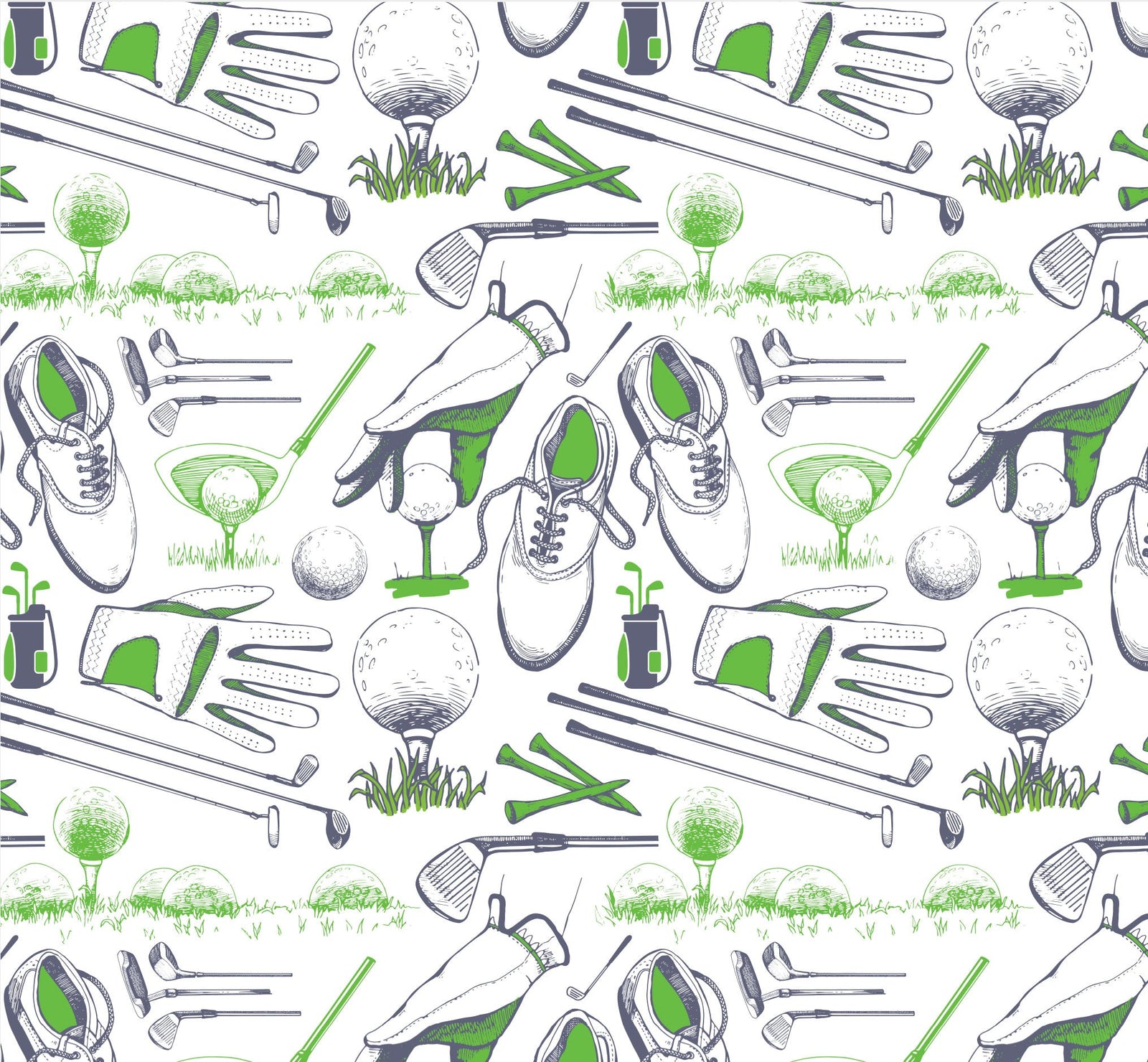 Golf Gift Wrap - Stesha Party