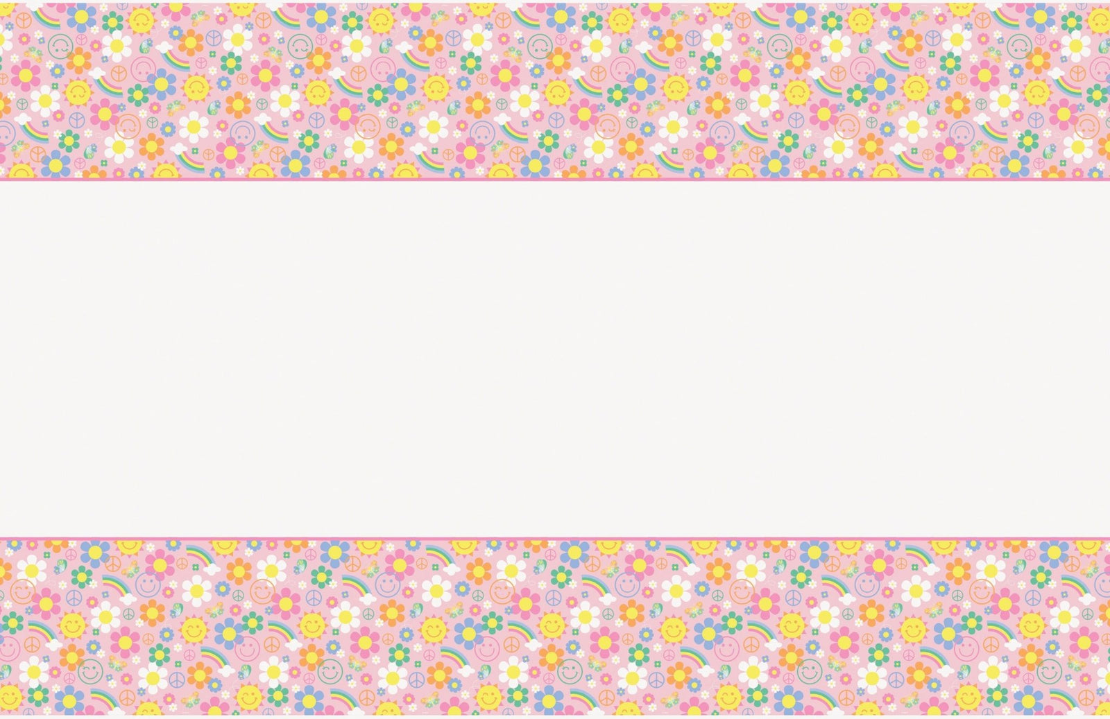 Groovy Party Plastic Tablecloth - Stesha Party