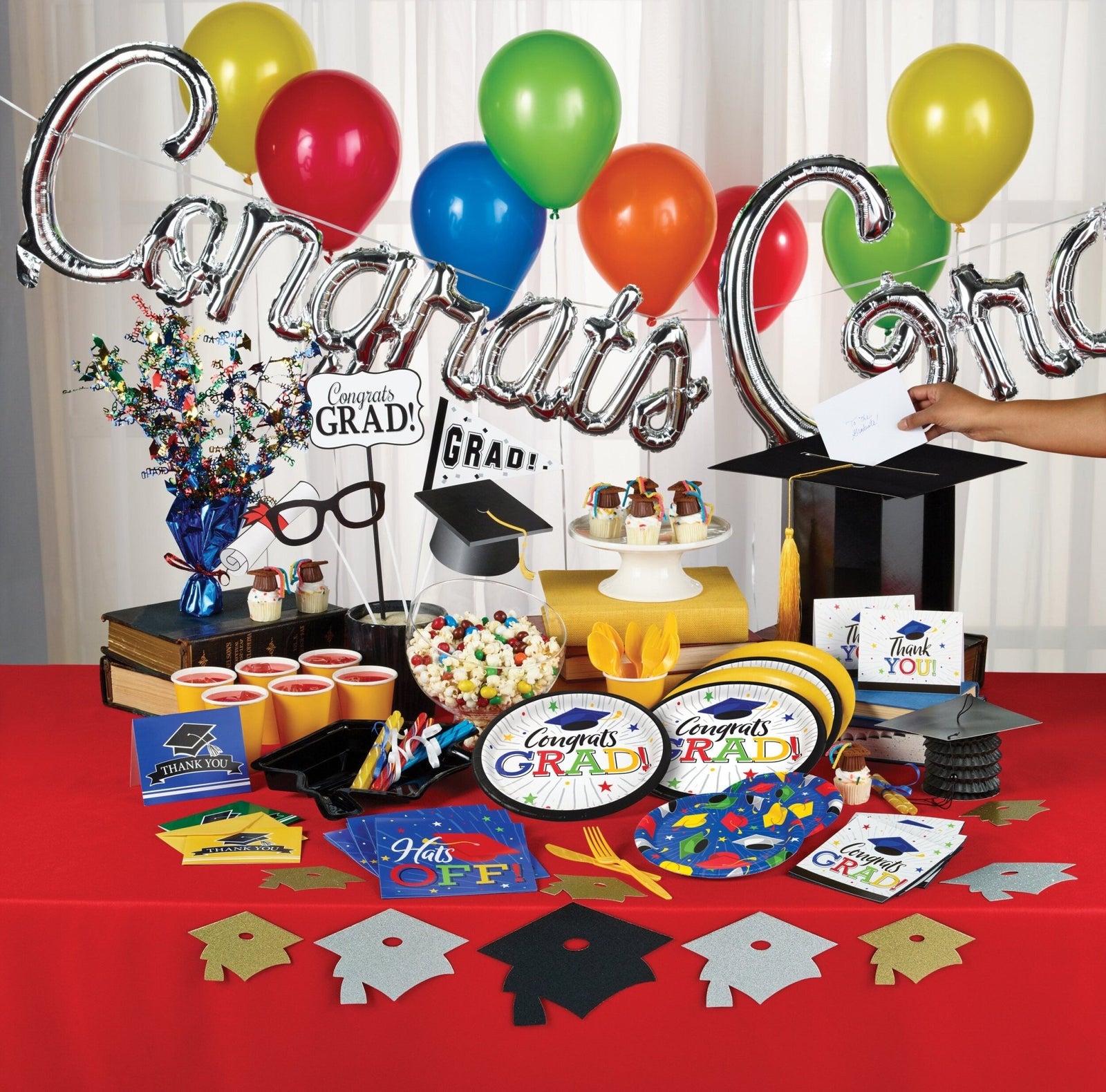 Hats Off Grad Party Supplies - Stesha Party