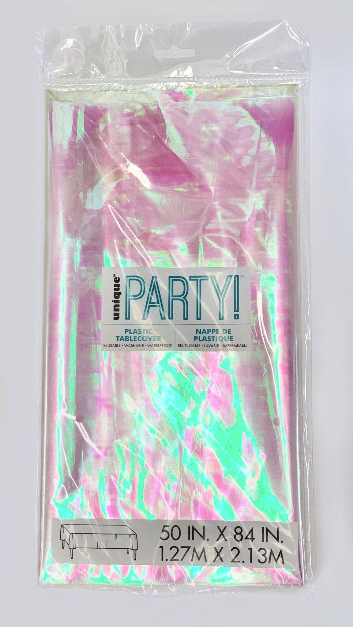 Iridescent Party Tablecloth - Stesha Party