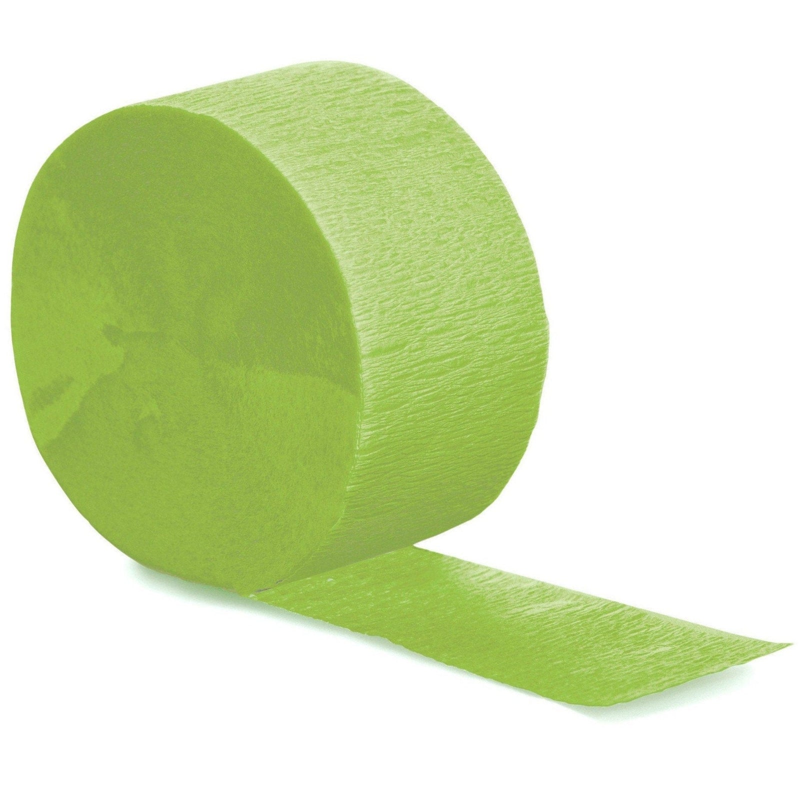 Lime Colored Party Streamer - Stesha Party